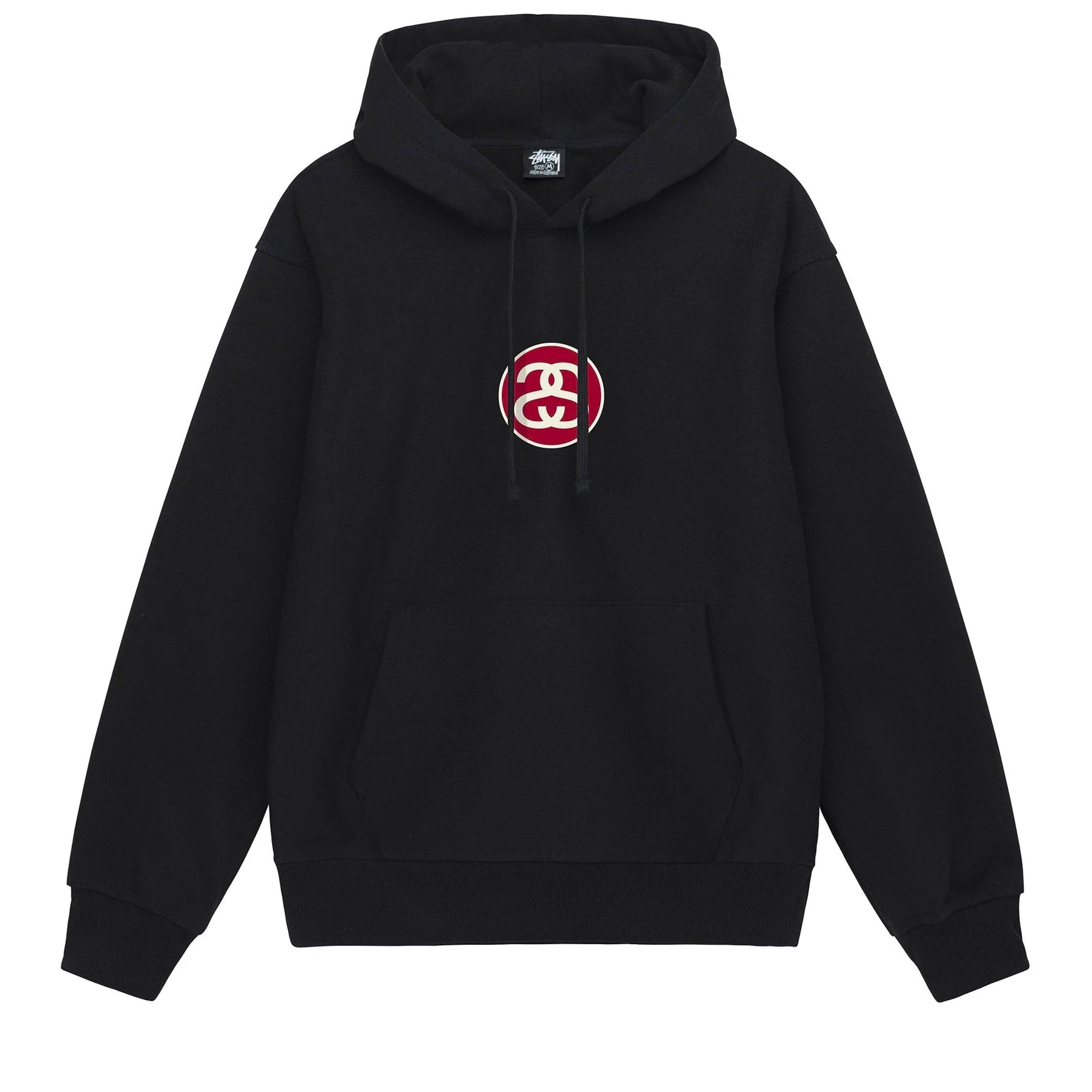 Stussy black sweatshirt hot sale