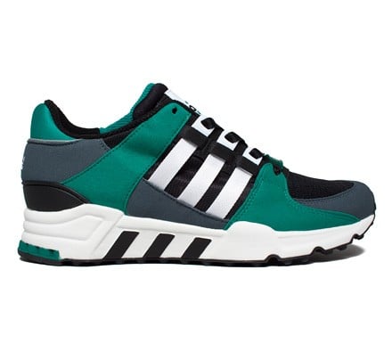Adidas Equipment Running Support Black FT White Sub Green Consortium