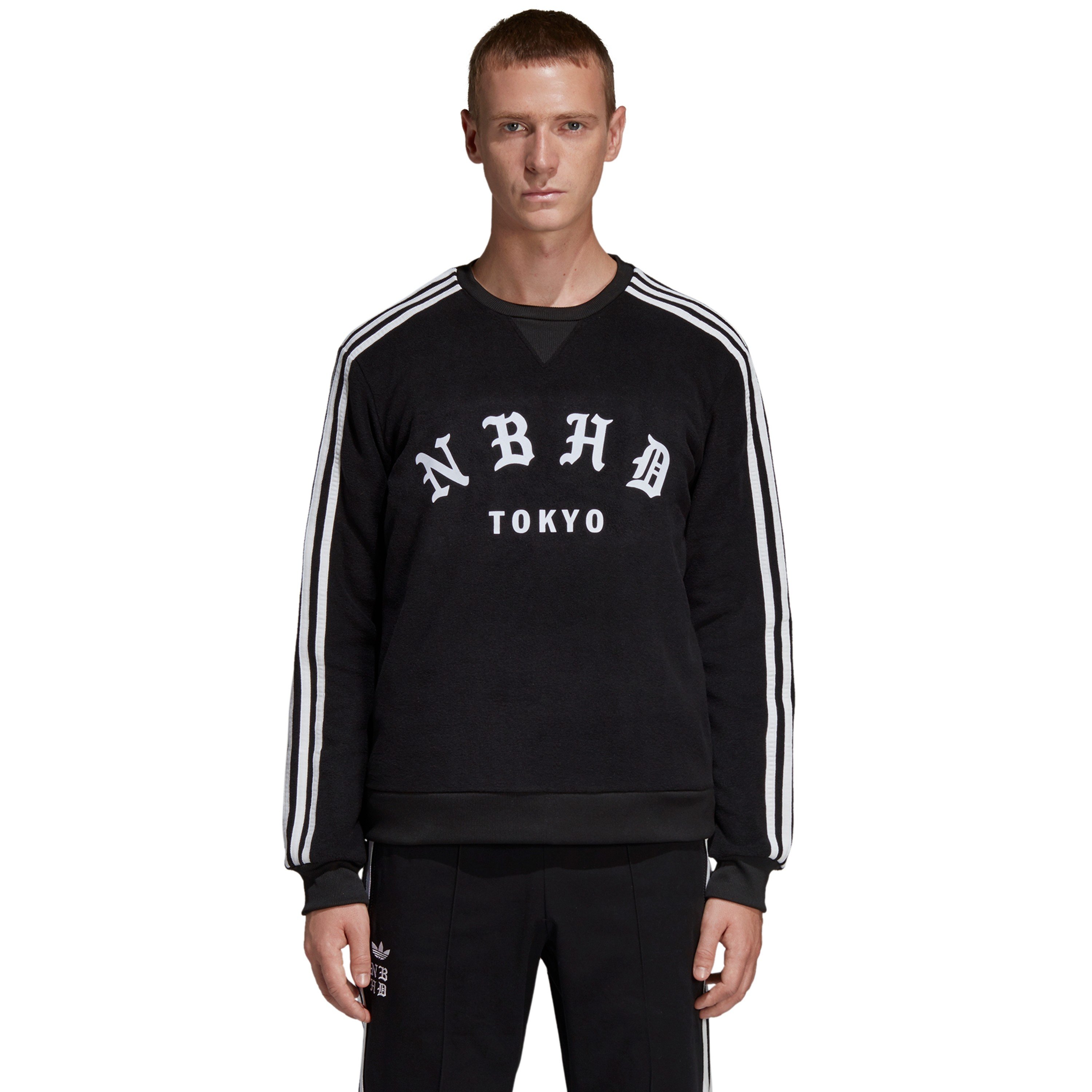 adidas Originals by NEIGHBORHOOD Crew Neck Sweatshirt Black