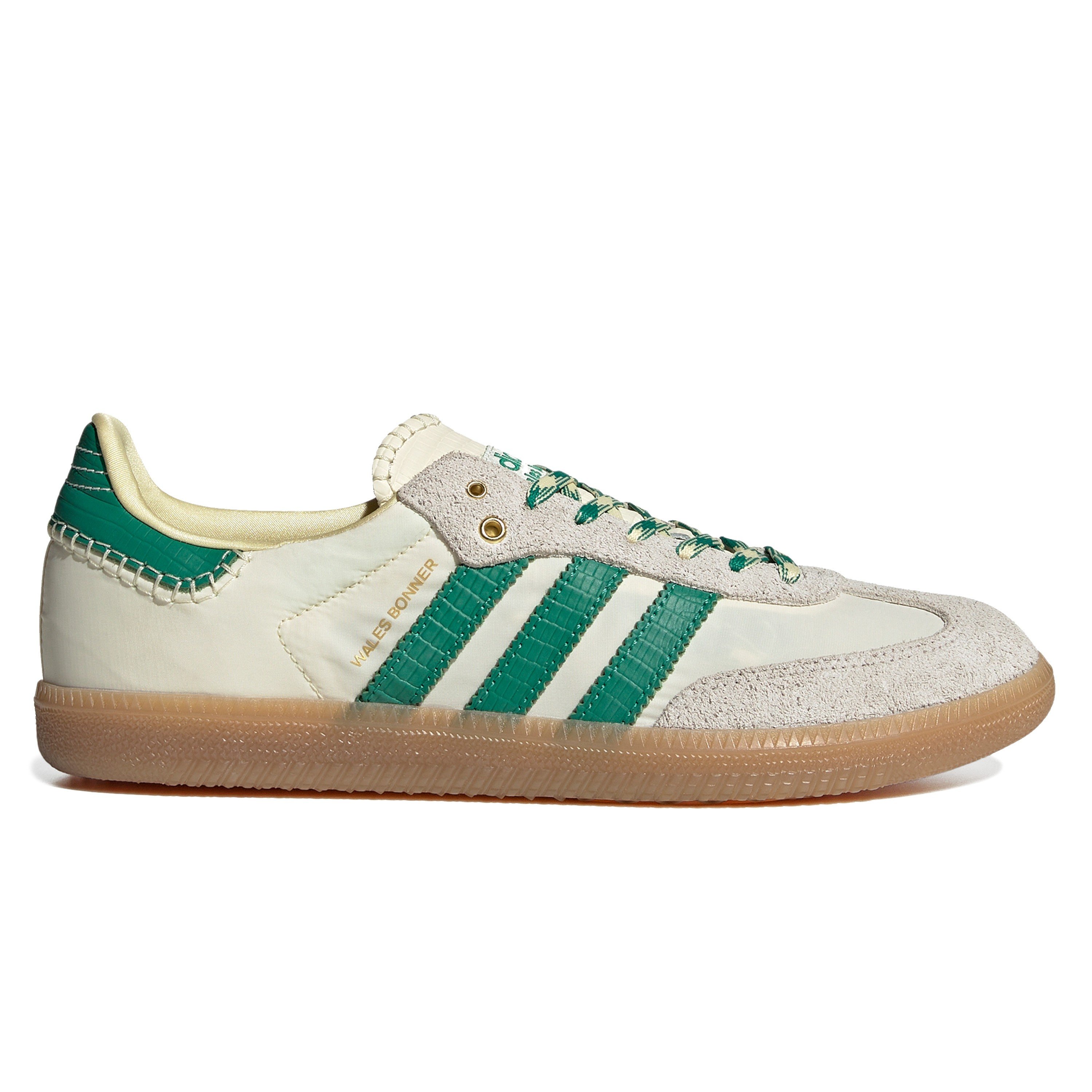adidas Originals by Wales Bonner Samba WB (Cream White/Bold Green/Easy ...