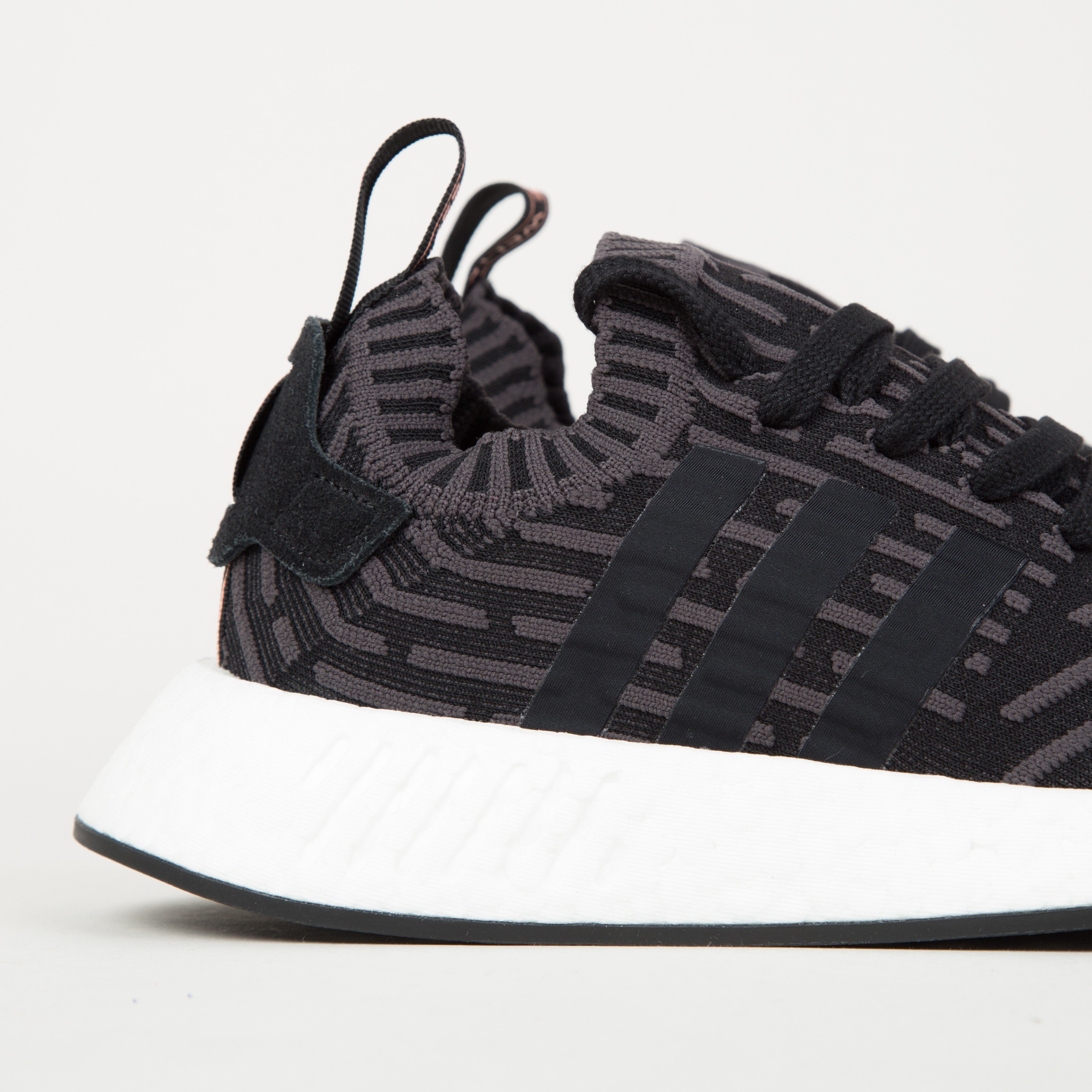adidas Originals NMD_R2 Primeknit W (Utility Black/Core Black/Footwear White) - Consortium.