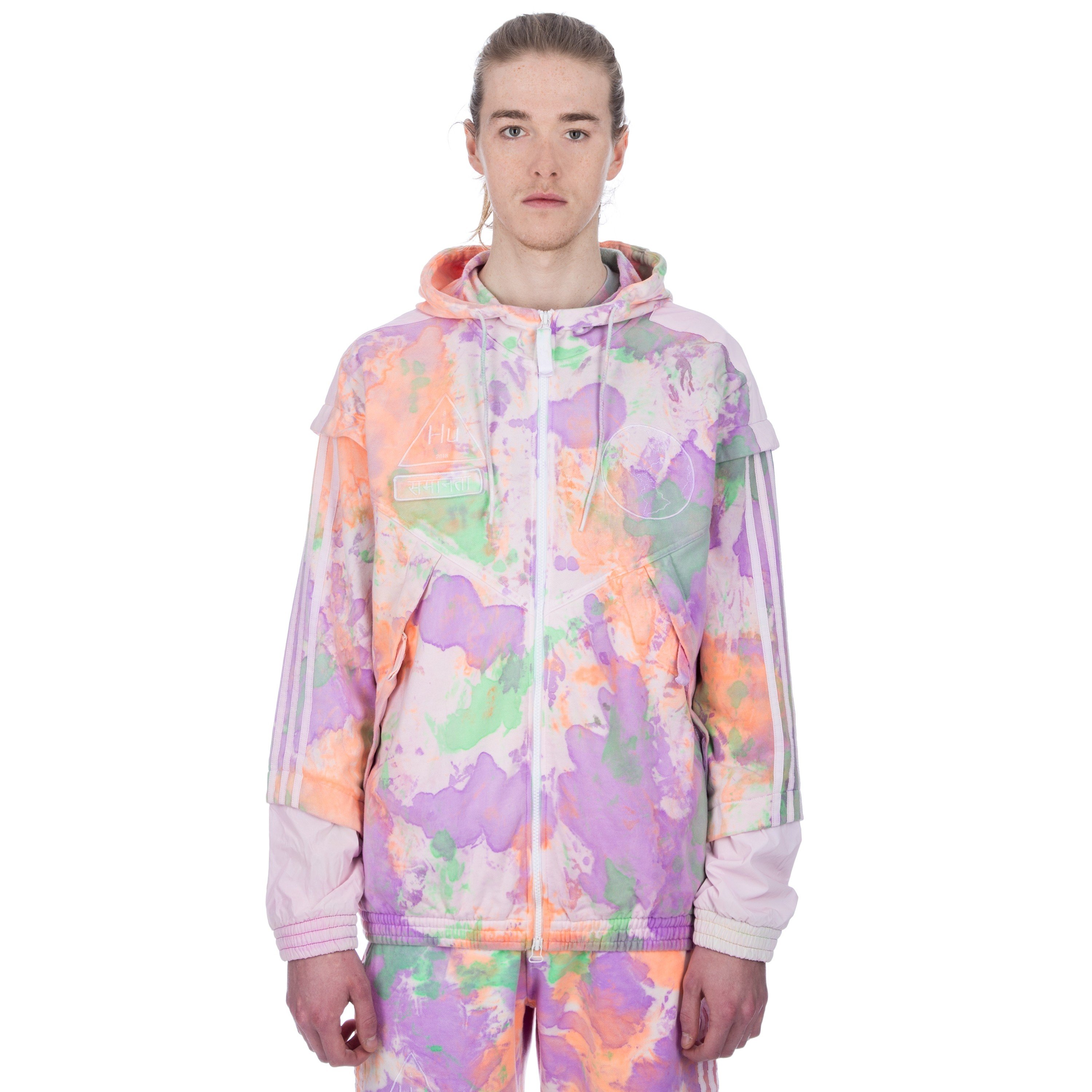 adidas Originals Pharrell Williams Hu Holi Powder Dye Hooded