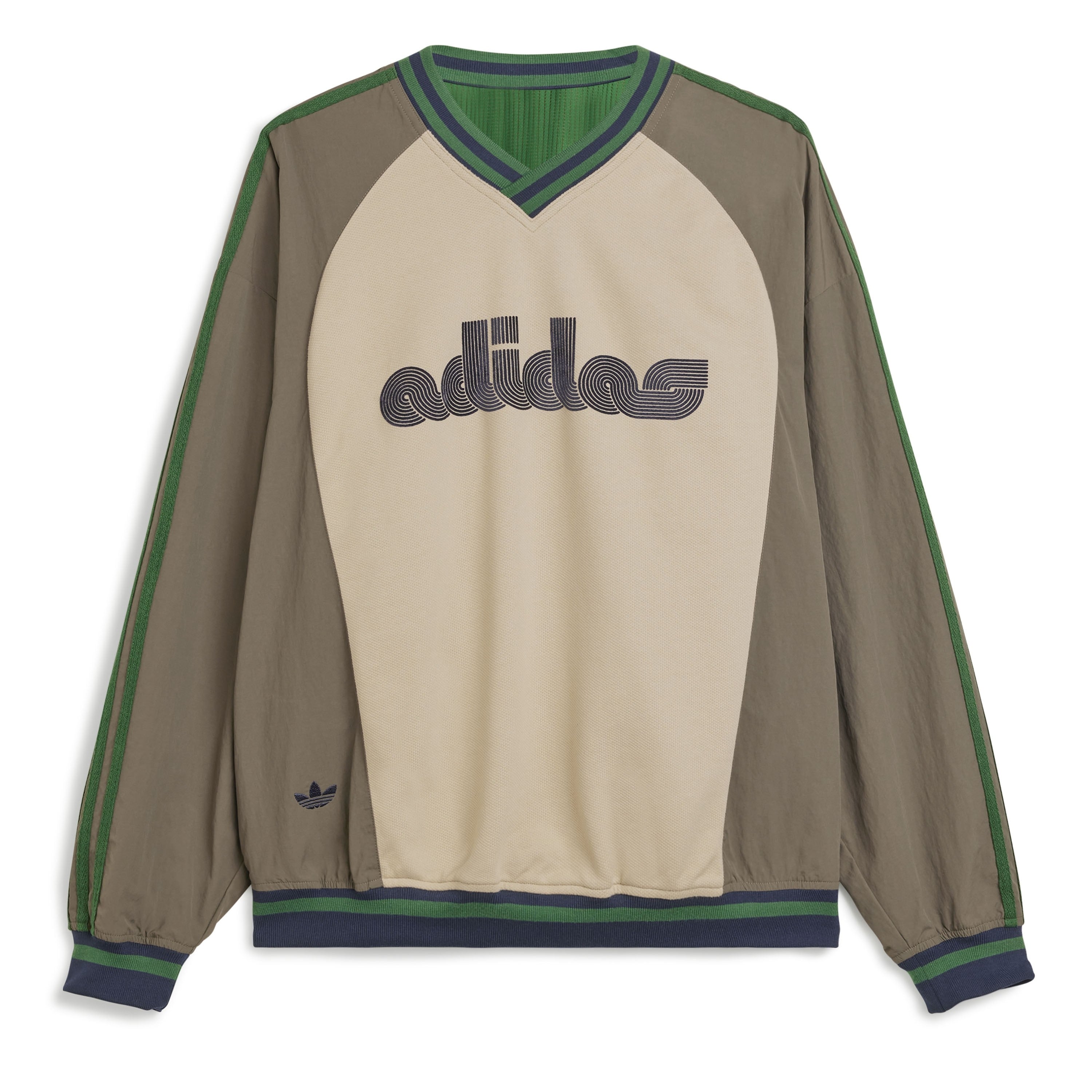 ADIDAS Brain Dead クルーネック L adidas Originals x Brain Dead Crew Neck Sweatshirt (Branch