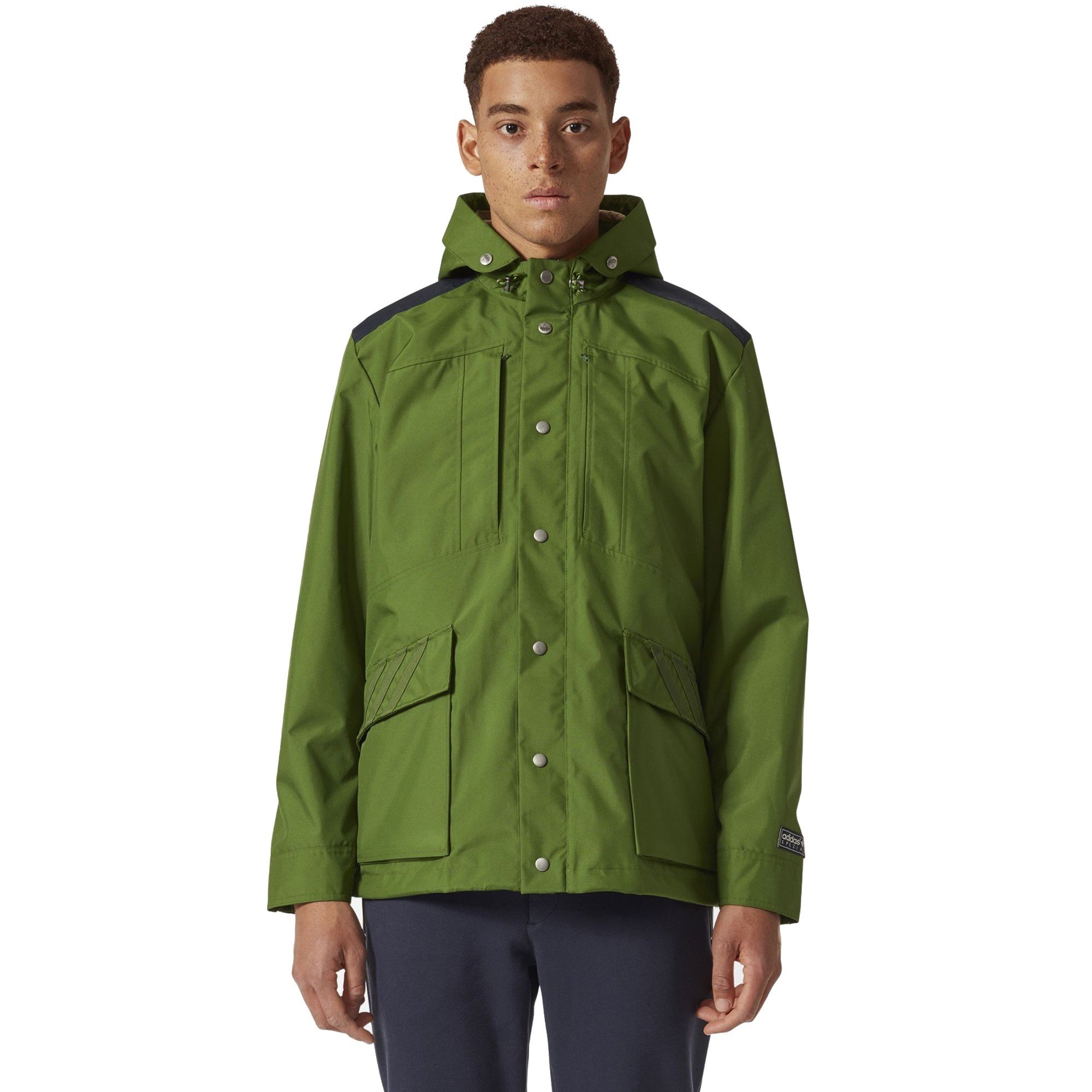 adidas Originals x SPEZIAL Ardwick Anorak (Craft Green) - Consortium.