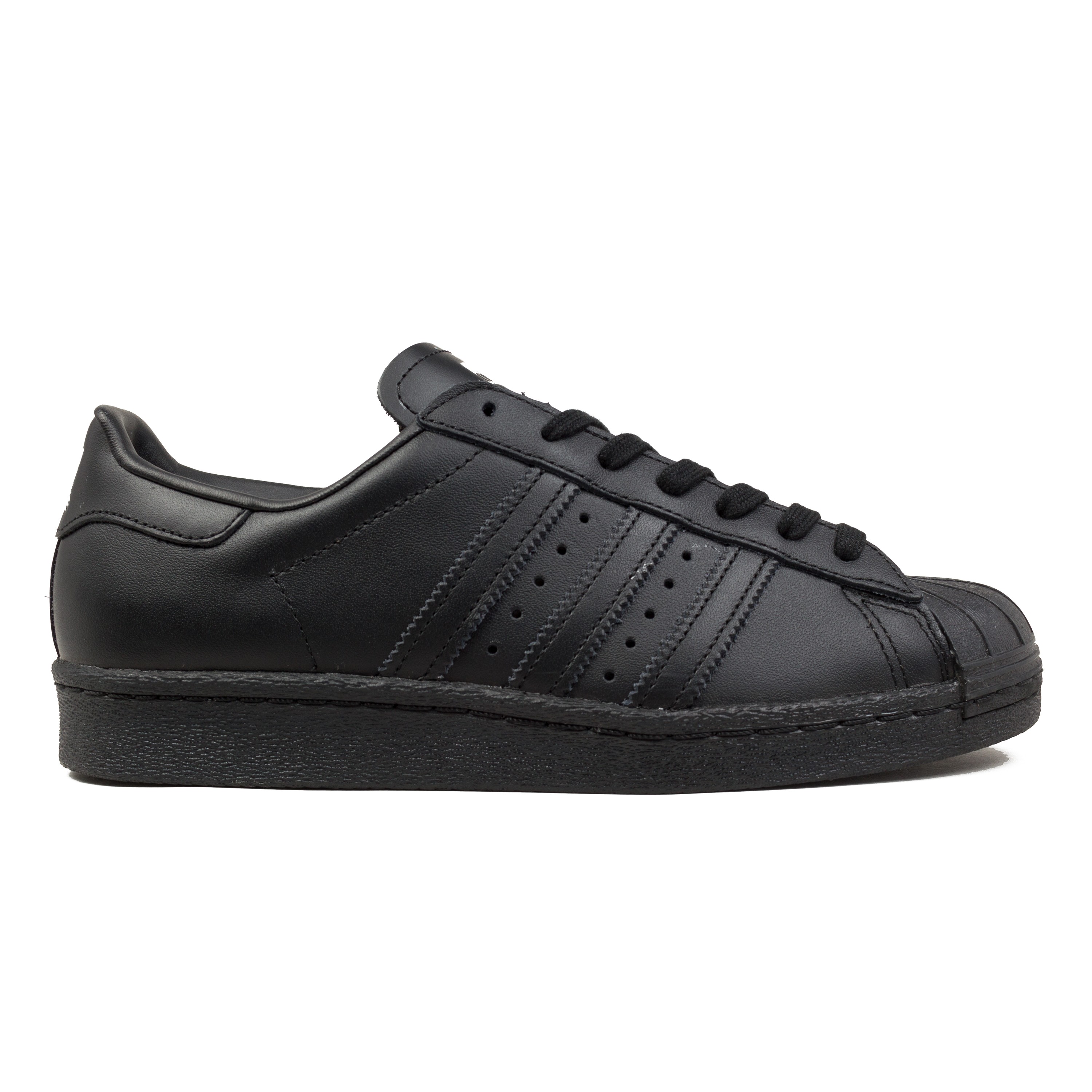 Adidas Superstar 80s (Core Black/Core Black/Footwear White) - Consortium.