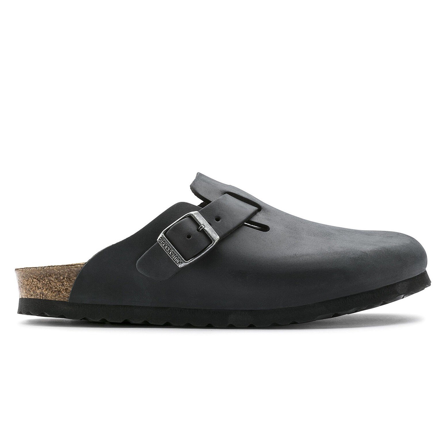 Birkenstock black shop leather boston