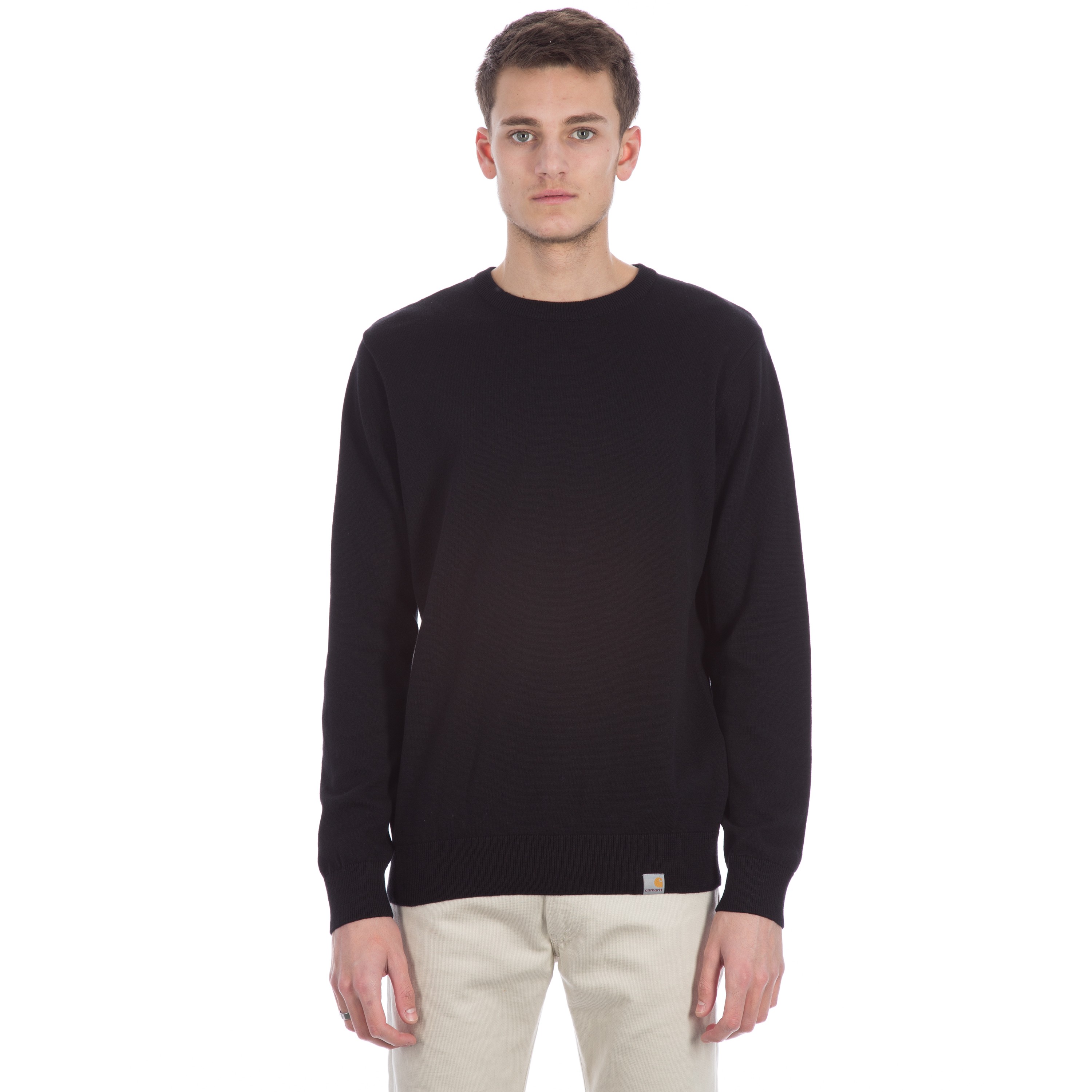 Carhartt Playoff Knitted Sweater (Black) - Consortium.