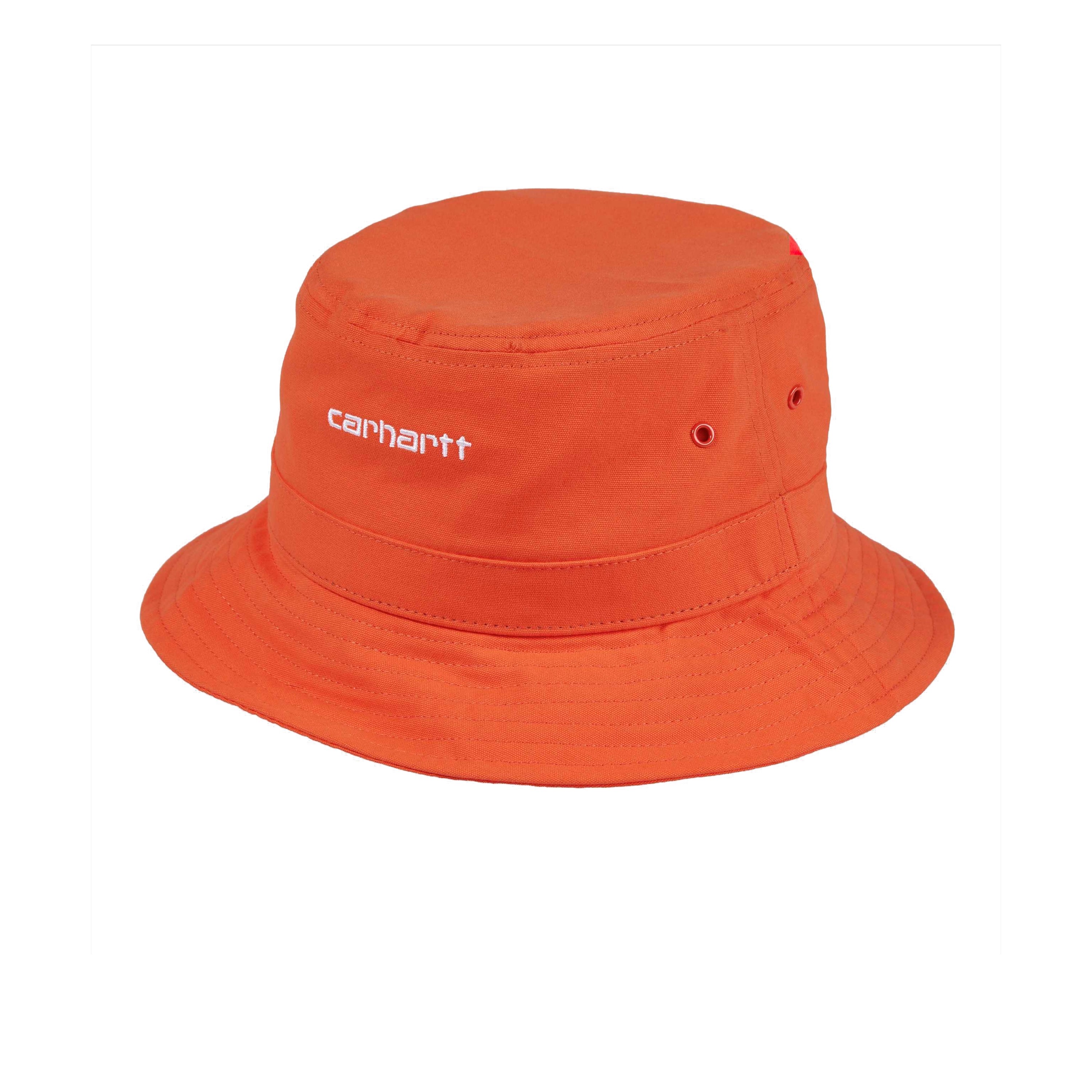 Carhartt Script Bucket Hat (Pepper/White) - I026217.PE.90.04 - Consortium