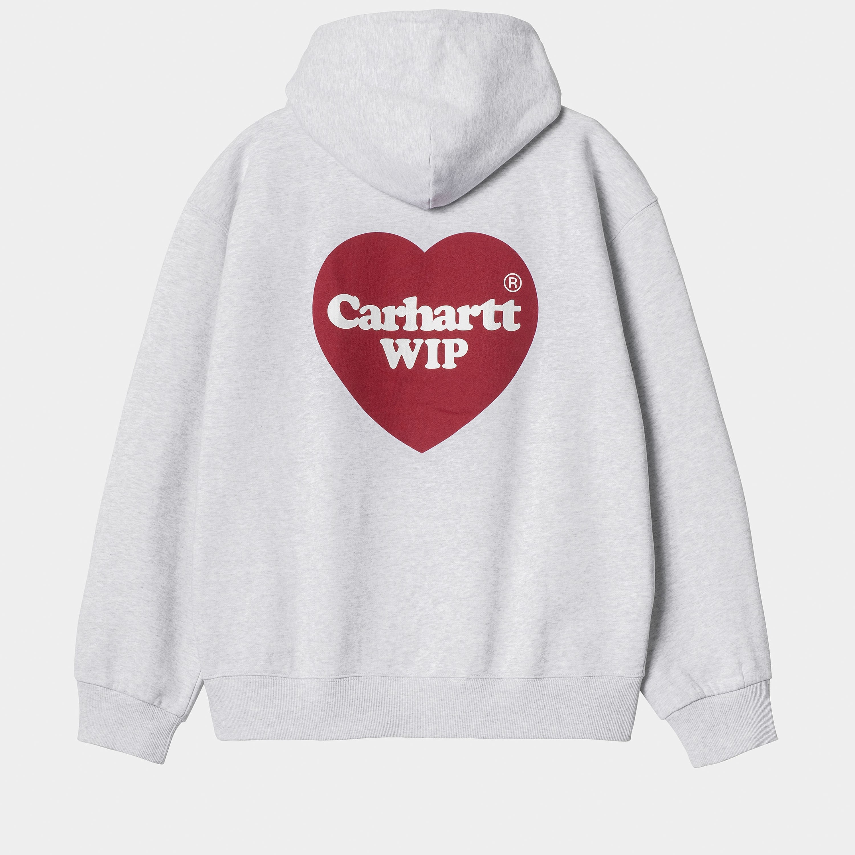 Carhartt WIP Heart Pullover Hooded Sweatshirt (Ash Heather) - I032168 ...