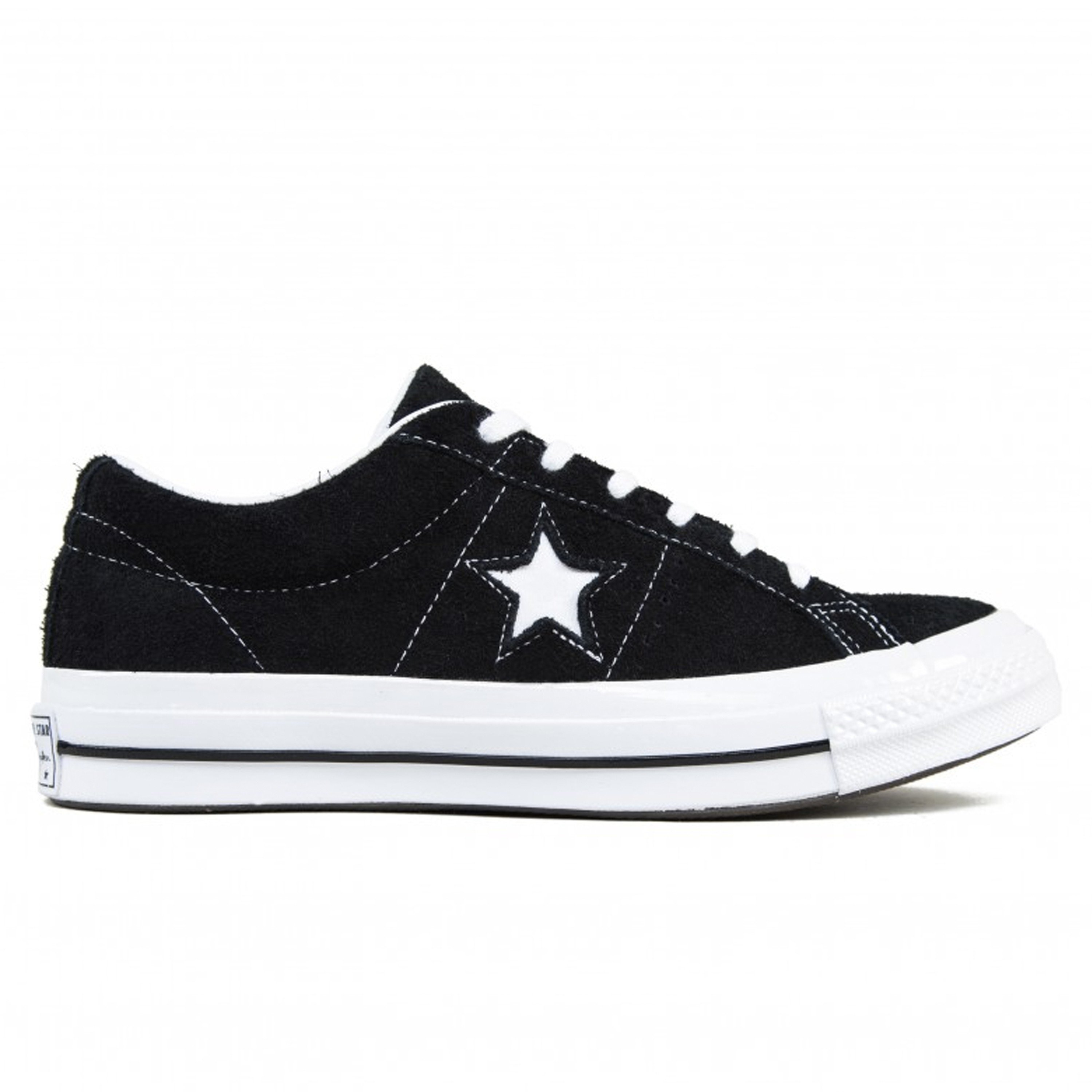 Converse One Star OX (Black/Black/White) - 171587C - Consortium