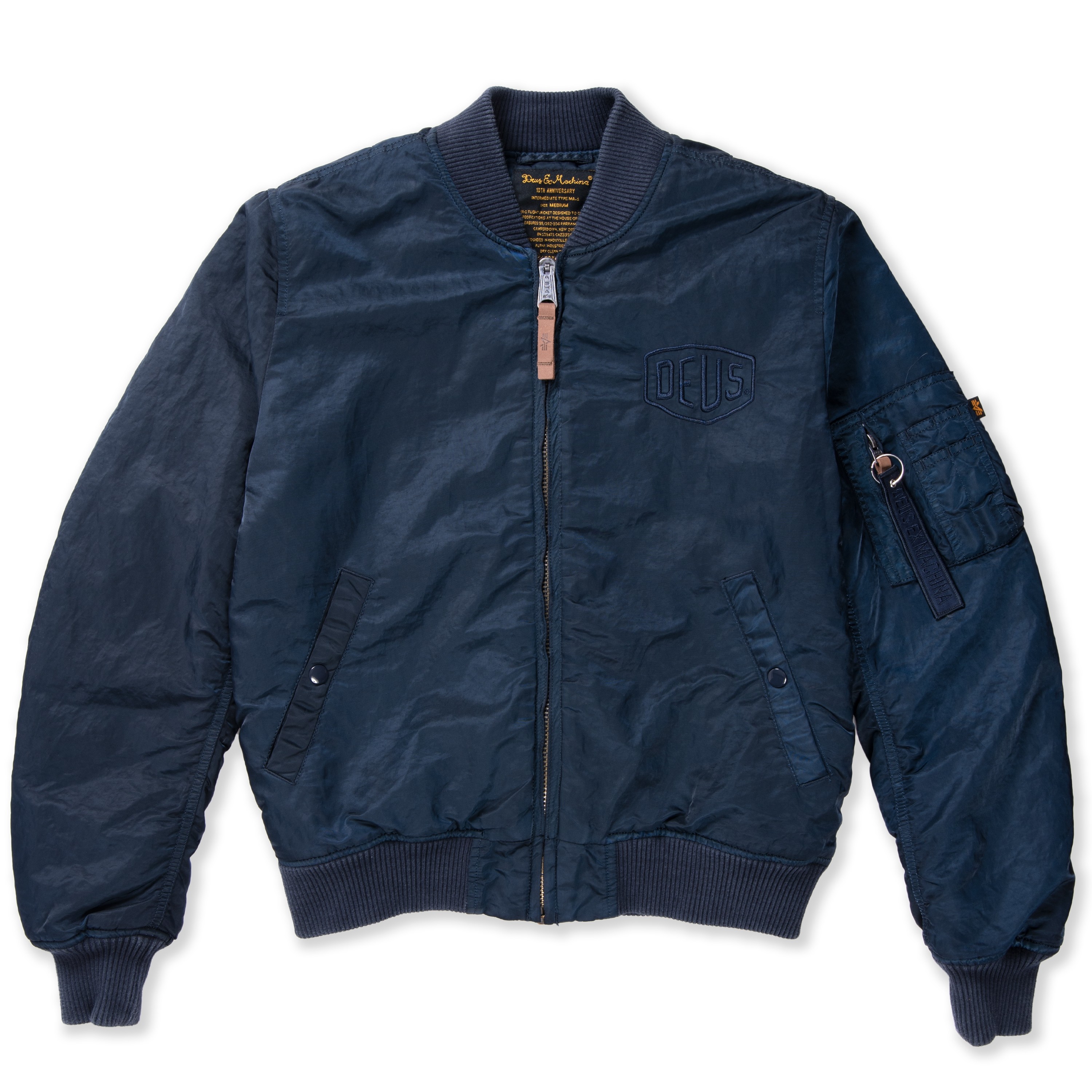 Deus Ex Machina x Alpha Industries MA-1 Flight Jacket (Navy