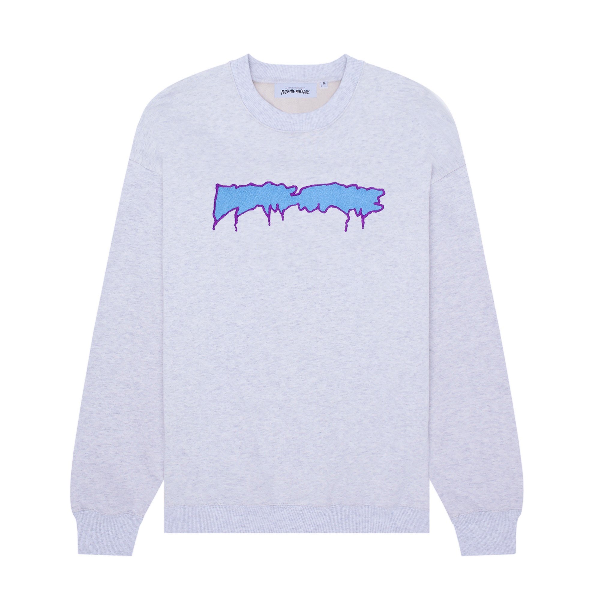 Fucking awesome outline logo crewneck