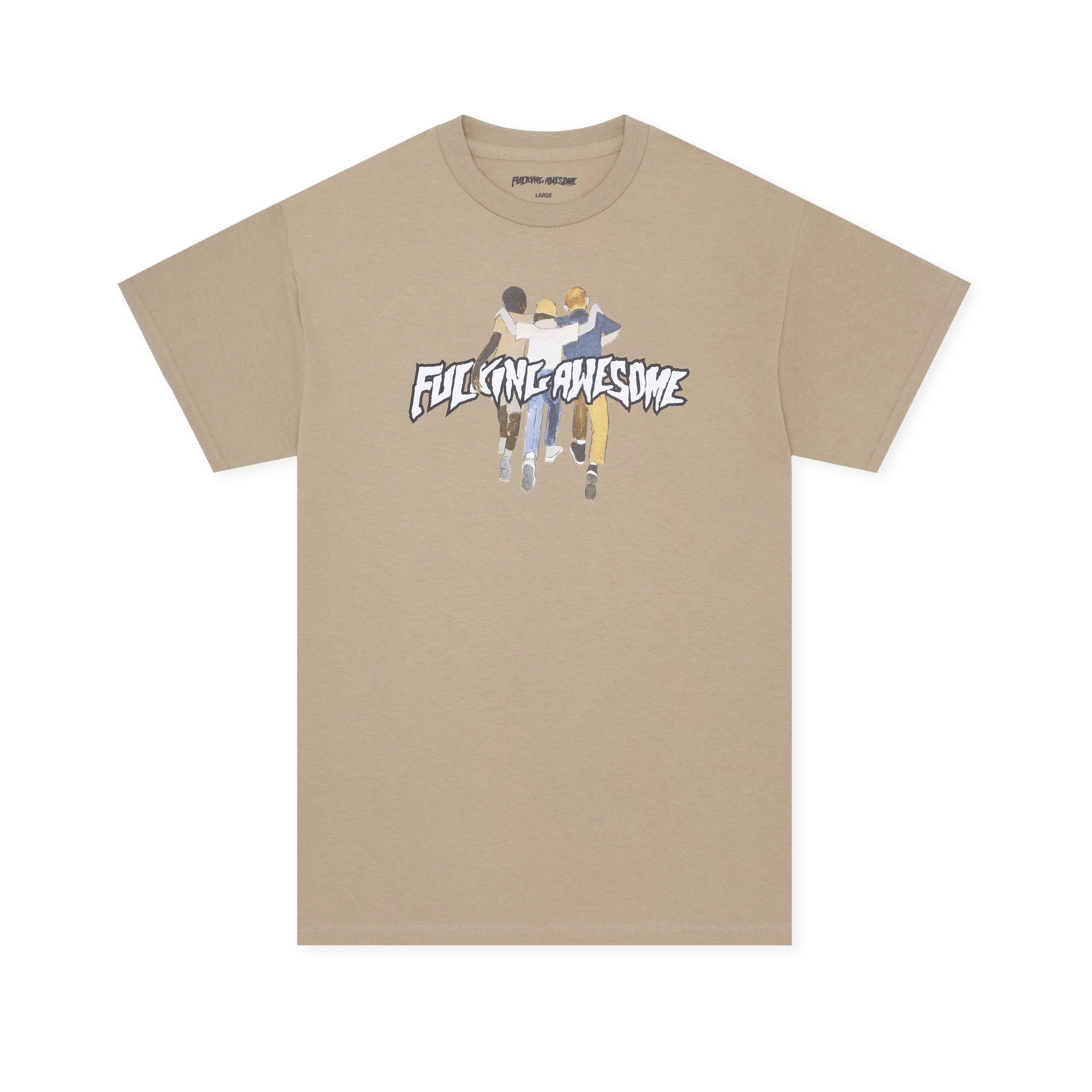 Fucking Awesome The Kids All Right T-Shirt (Tan) - FA1546-TAN ...
