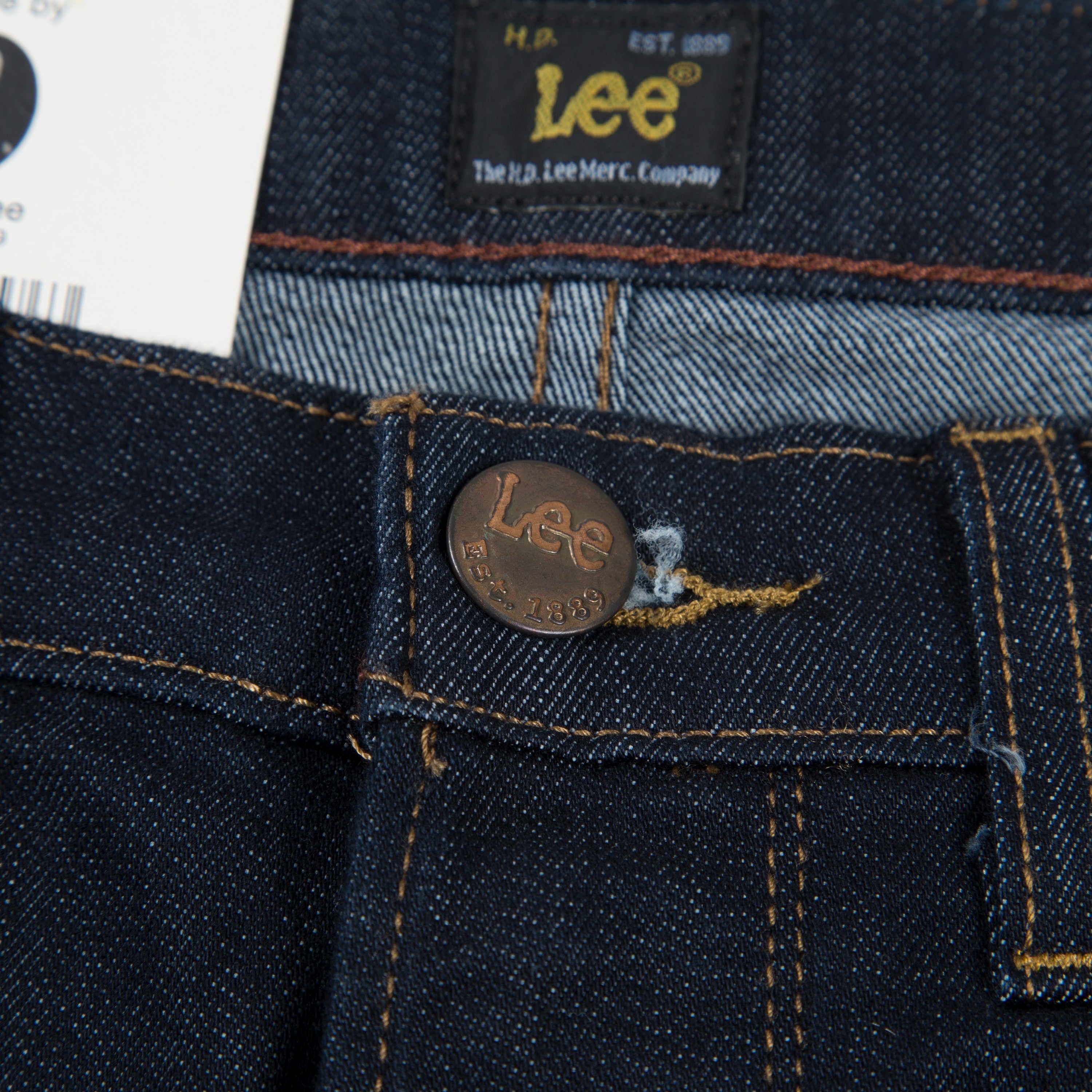 Lee Daren Regular Slim Denim Jeans (Rinse) - Consortium.