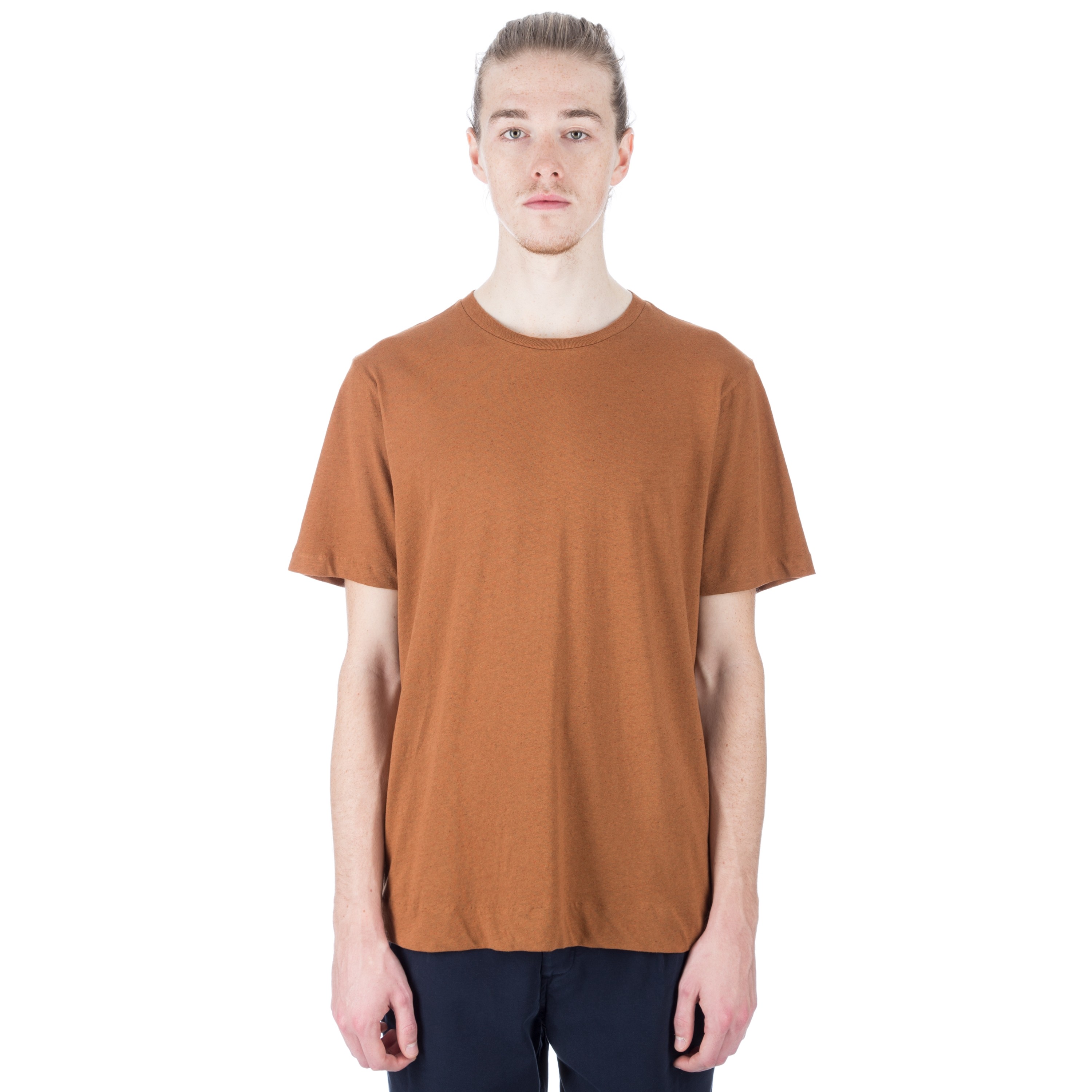 MHL by Margaret Howell Basic T-Shirt (Copper) - Consortium.