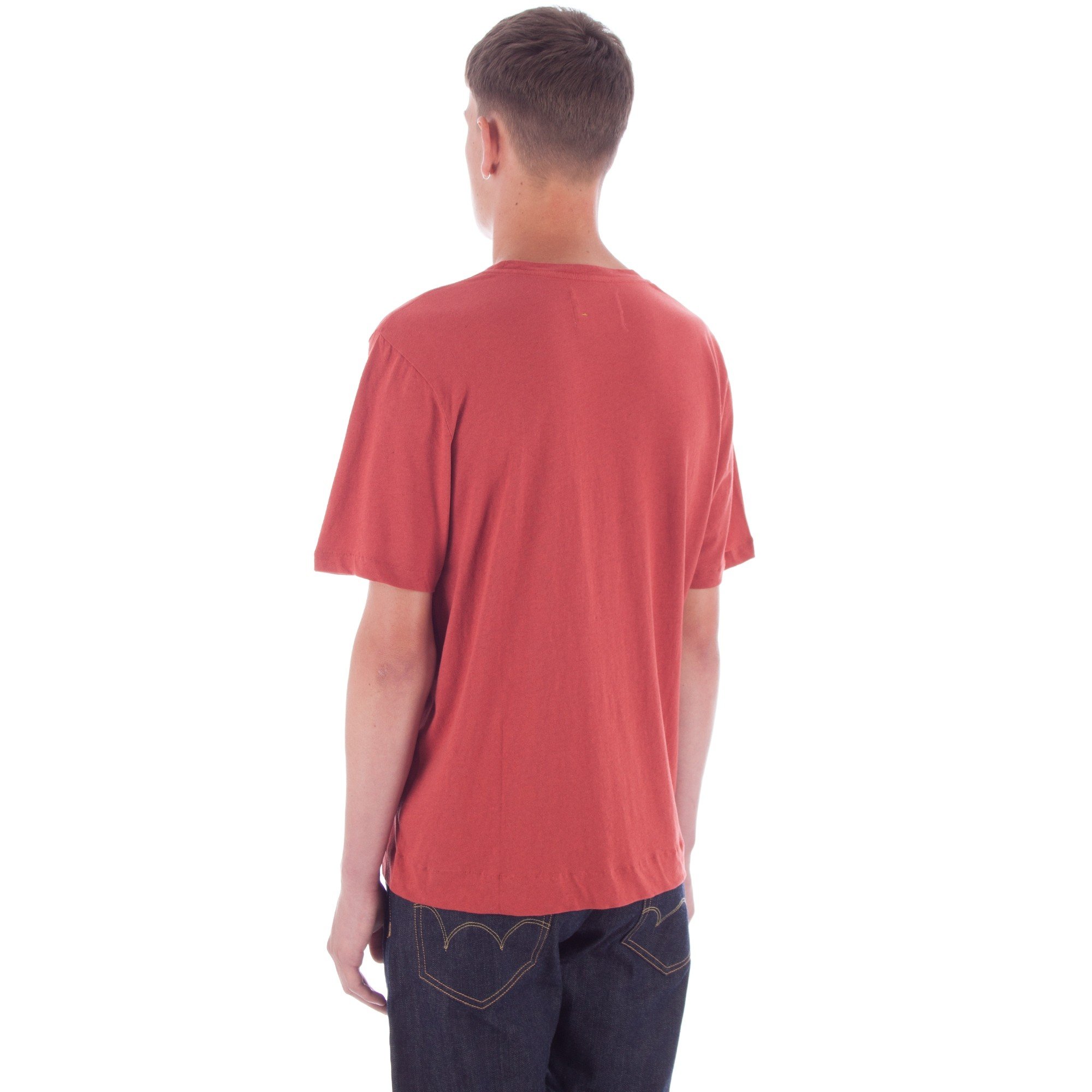 MHL by Margaret Howell Basic T-Shirt (Faded Red) - Consortium.
