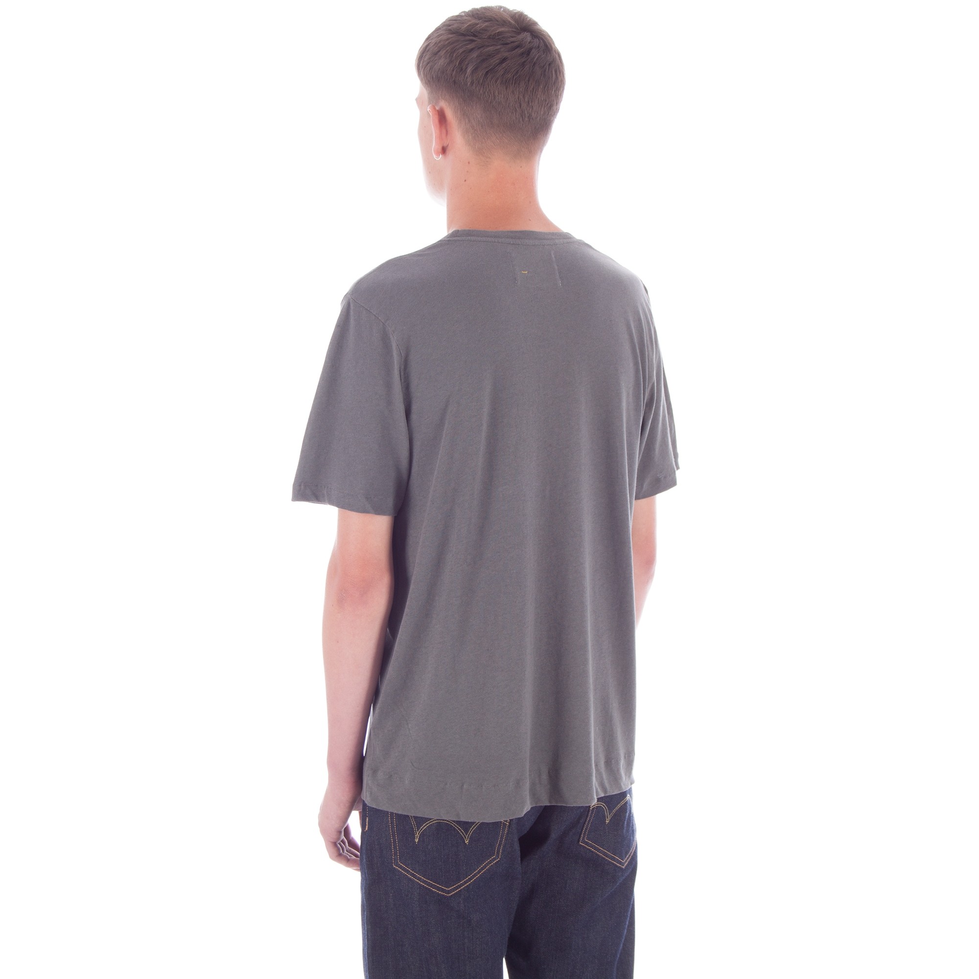 MHL by Margaret Howell Basic T-Shirt (Mid Grey) - Consortium.
