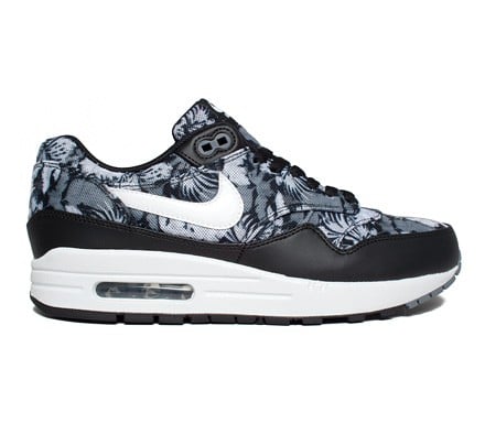 Nike Air Max 1 GPX Floral Black White Dark Grey Consortium