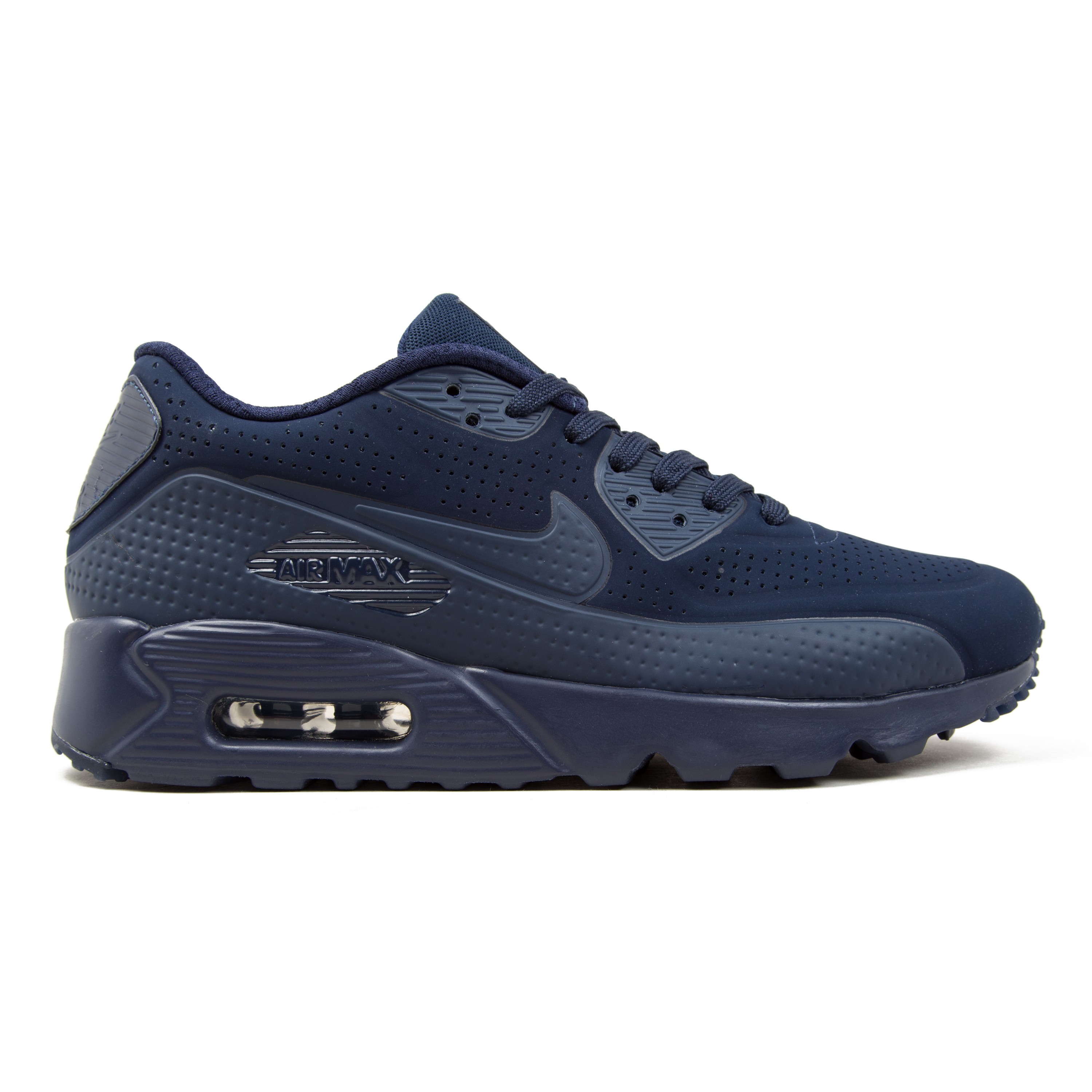 Nike Air Max 90 Ultra Moire (Midnight Navy/Mid Navy-White) - Consortium.