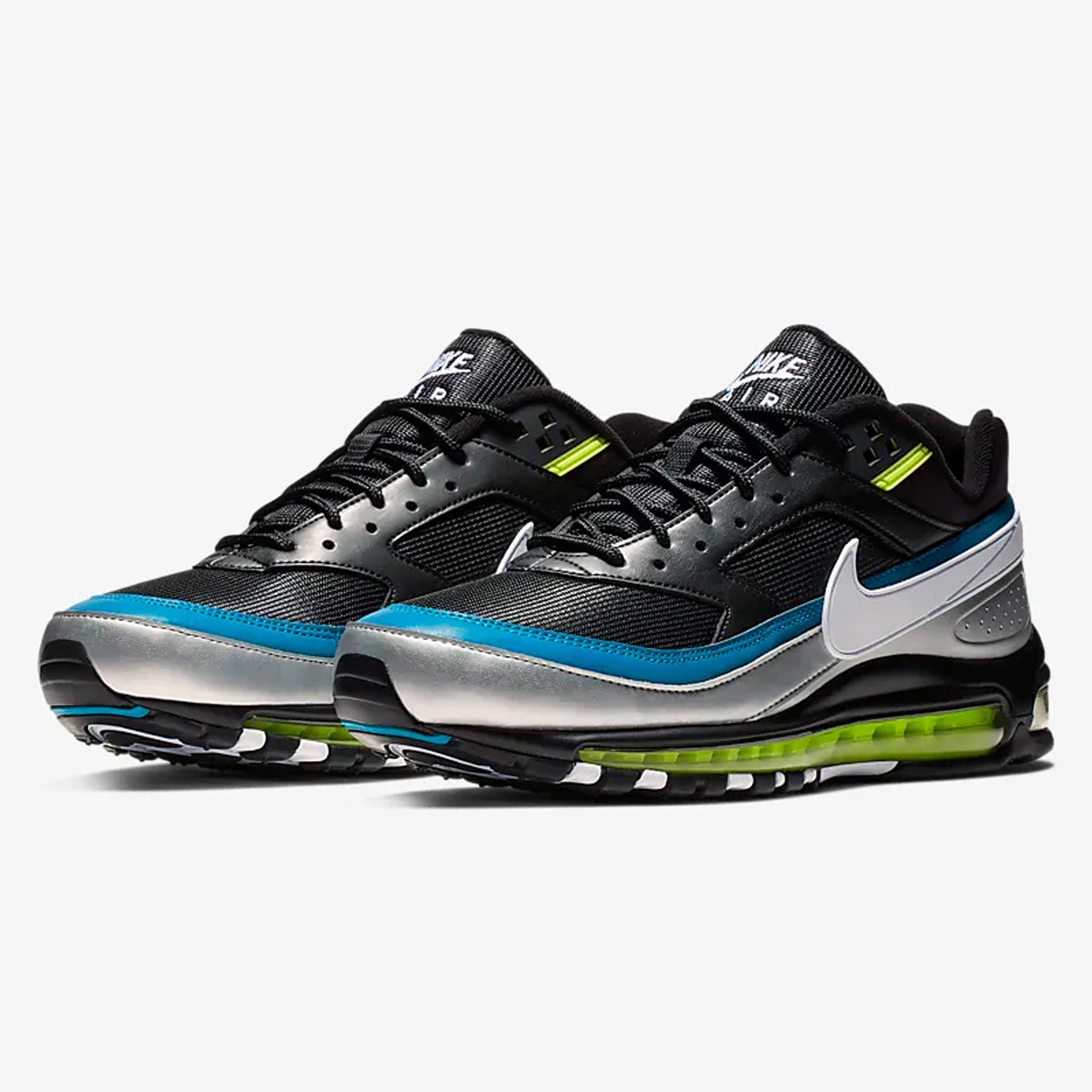 Nike Air Max 97/BW (Black/White-Metallic Silver) - AO2406-003 - Consortium.