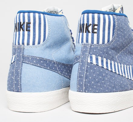 Nike Blazer Mid Premium Vintage 'Patchwork' QS (Blue Legend/Sail ...