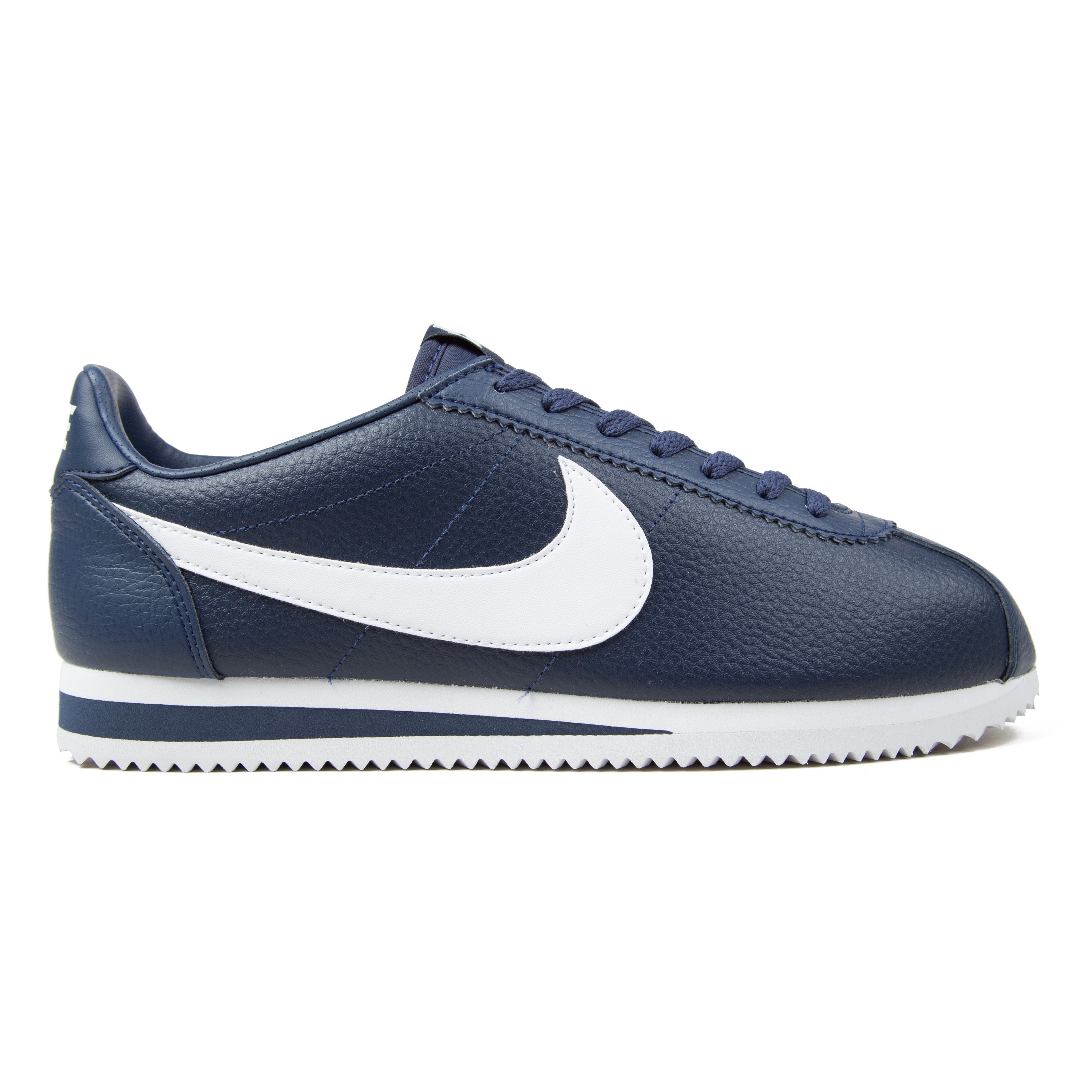 Nike Classic Cortez Leather (Midnight Navy/White-Marine) - Consortium.