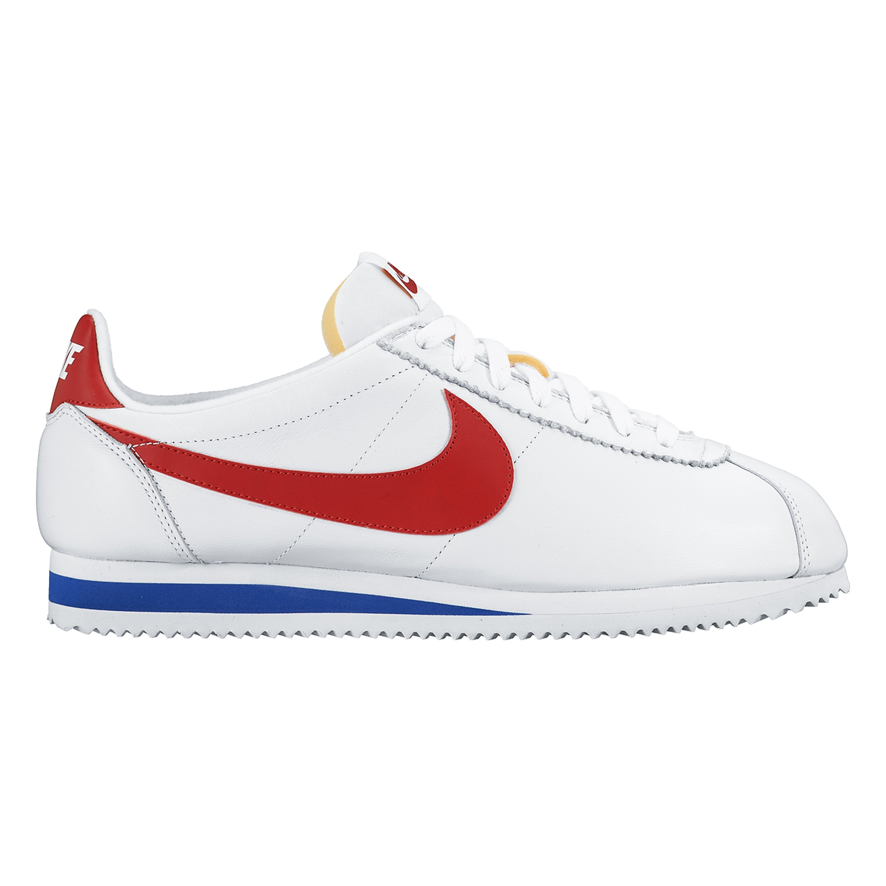 Men's classic cortez leather white/varsity red discount