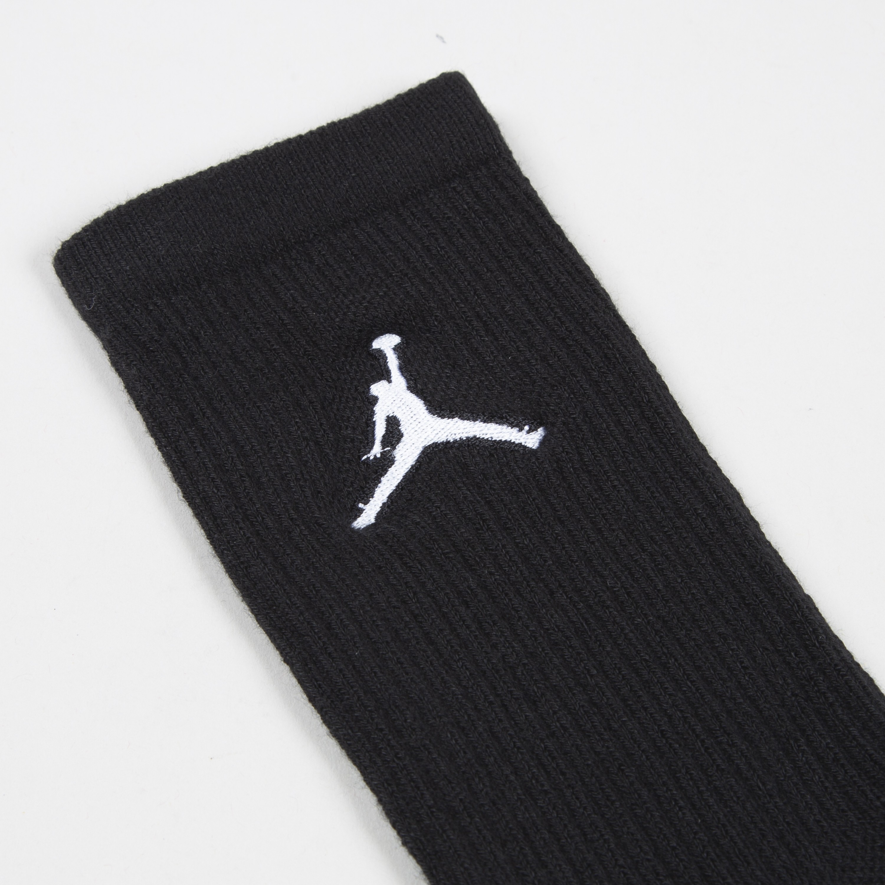 Nike Jordan Jumpman Crew Socks Triple Pack (Black/Black/Black ...
