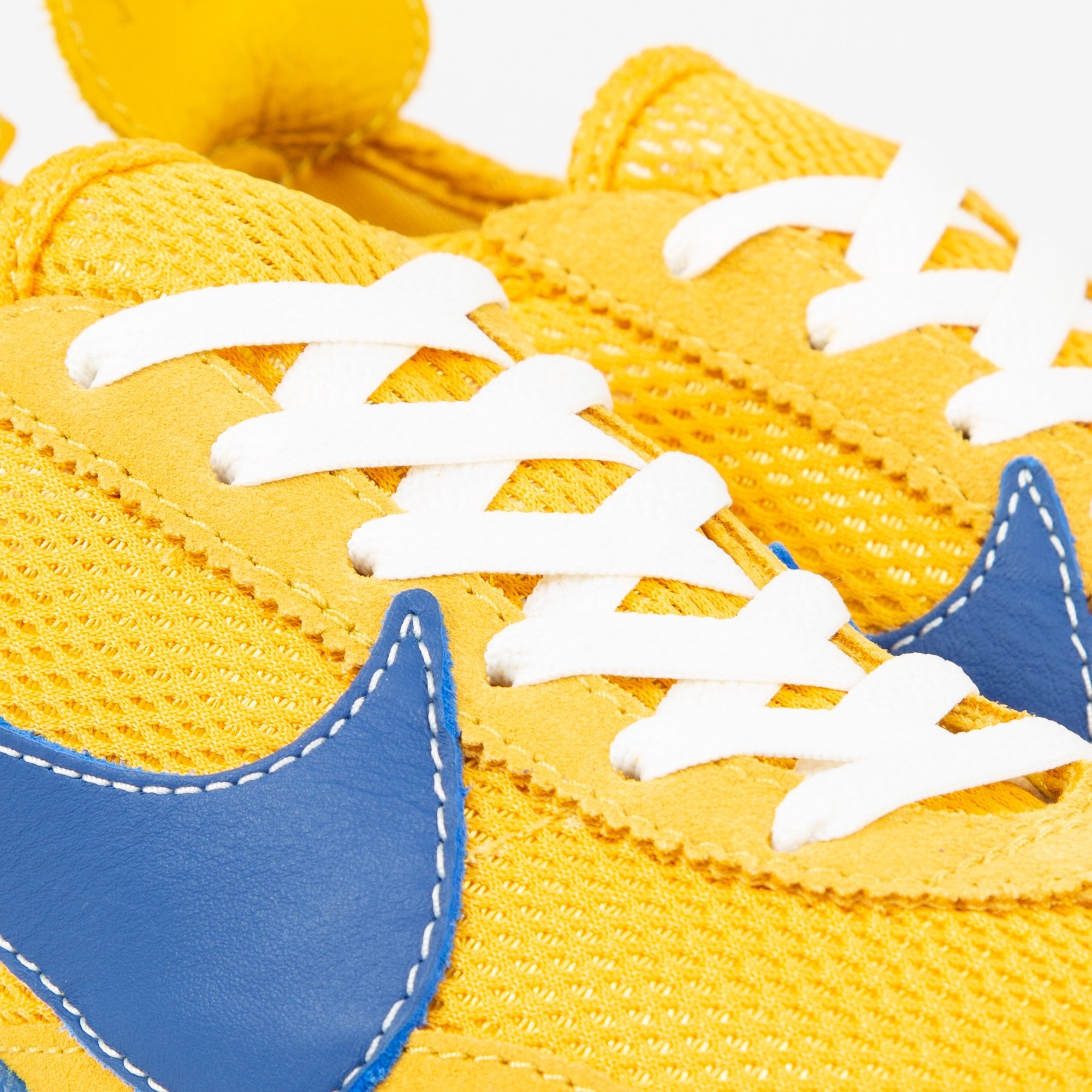 nike moon racer yellow ochre gym blue