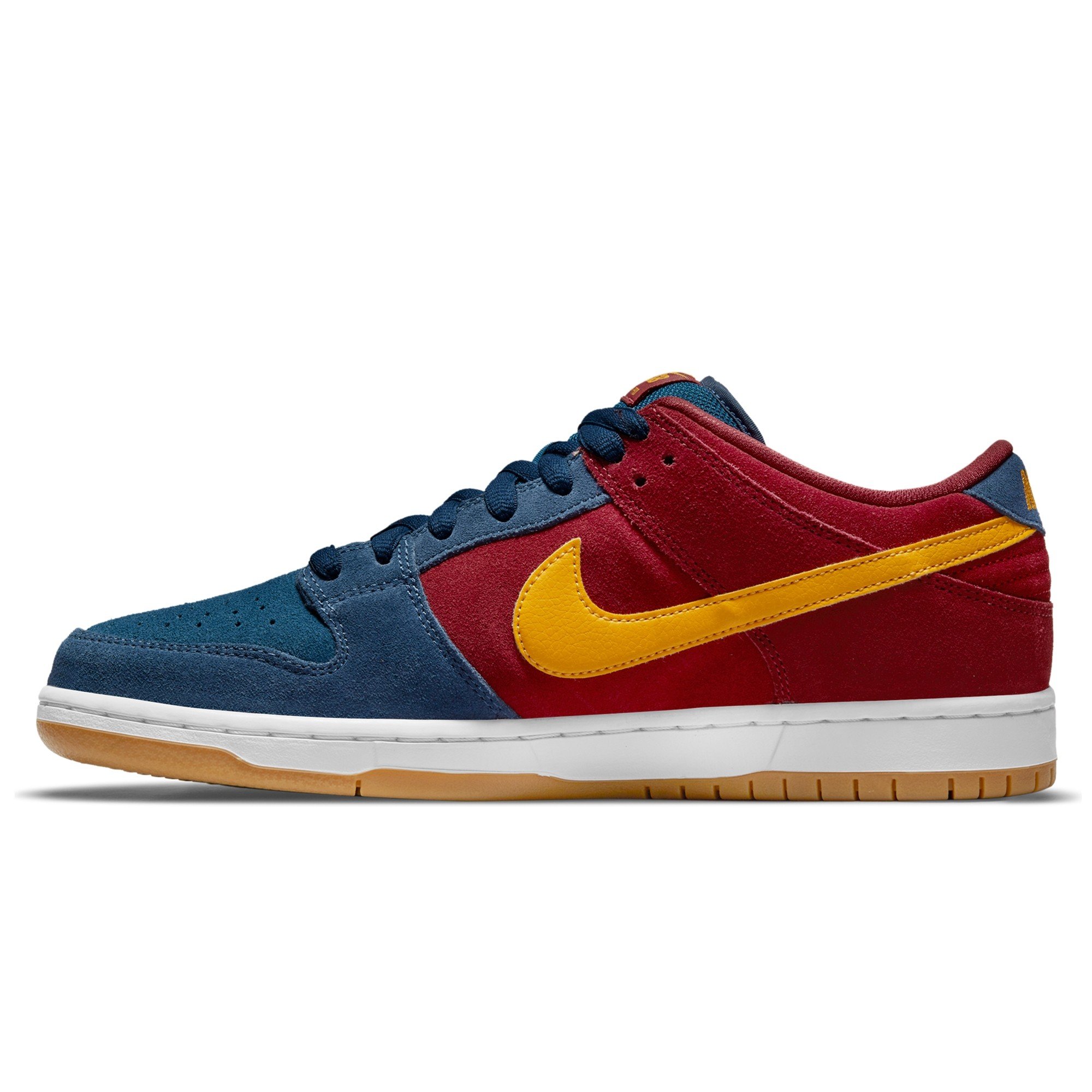 Nike SB Dunk Low Pro 'Barcelona' (Navy/University Gold-Gym Red-Court ...