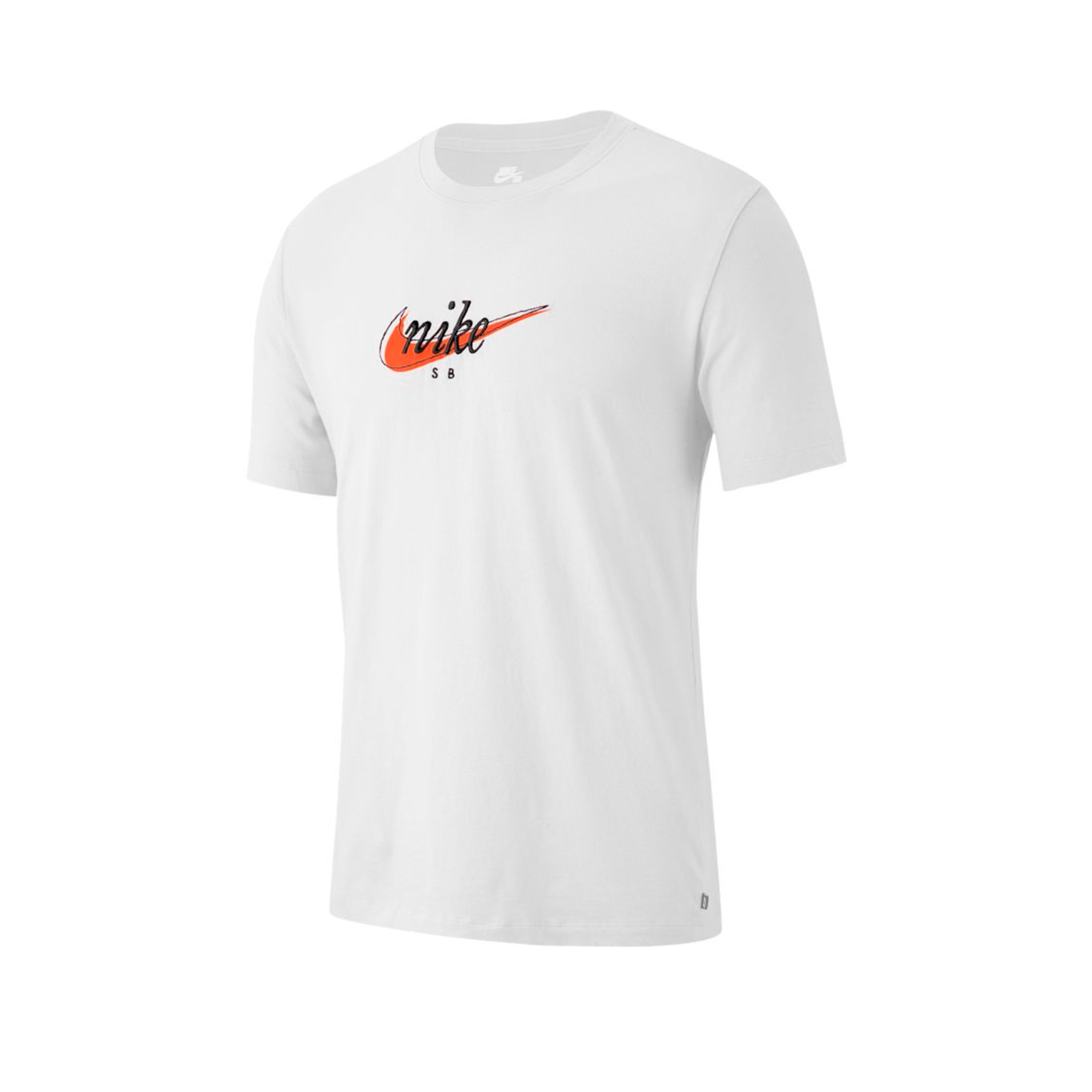Nike SB Futura T-Shirt (White/Safety Orange) - AO0378-100 - Consortium.