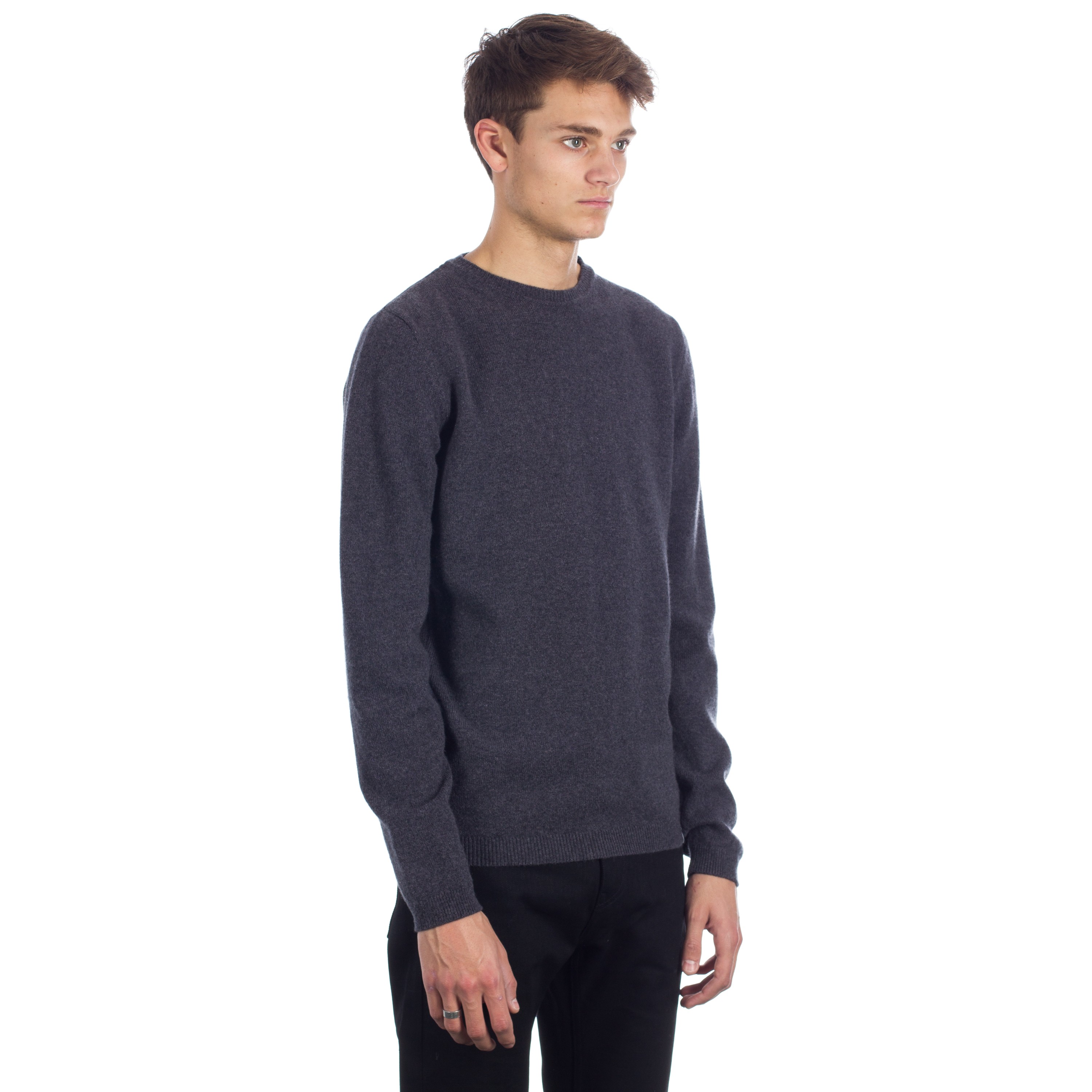 Norse Projects Sigfred Lambswool (Grey Melange) - Consortium.