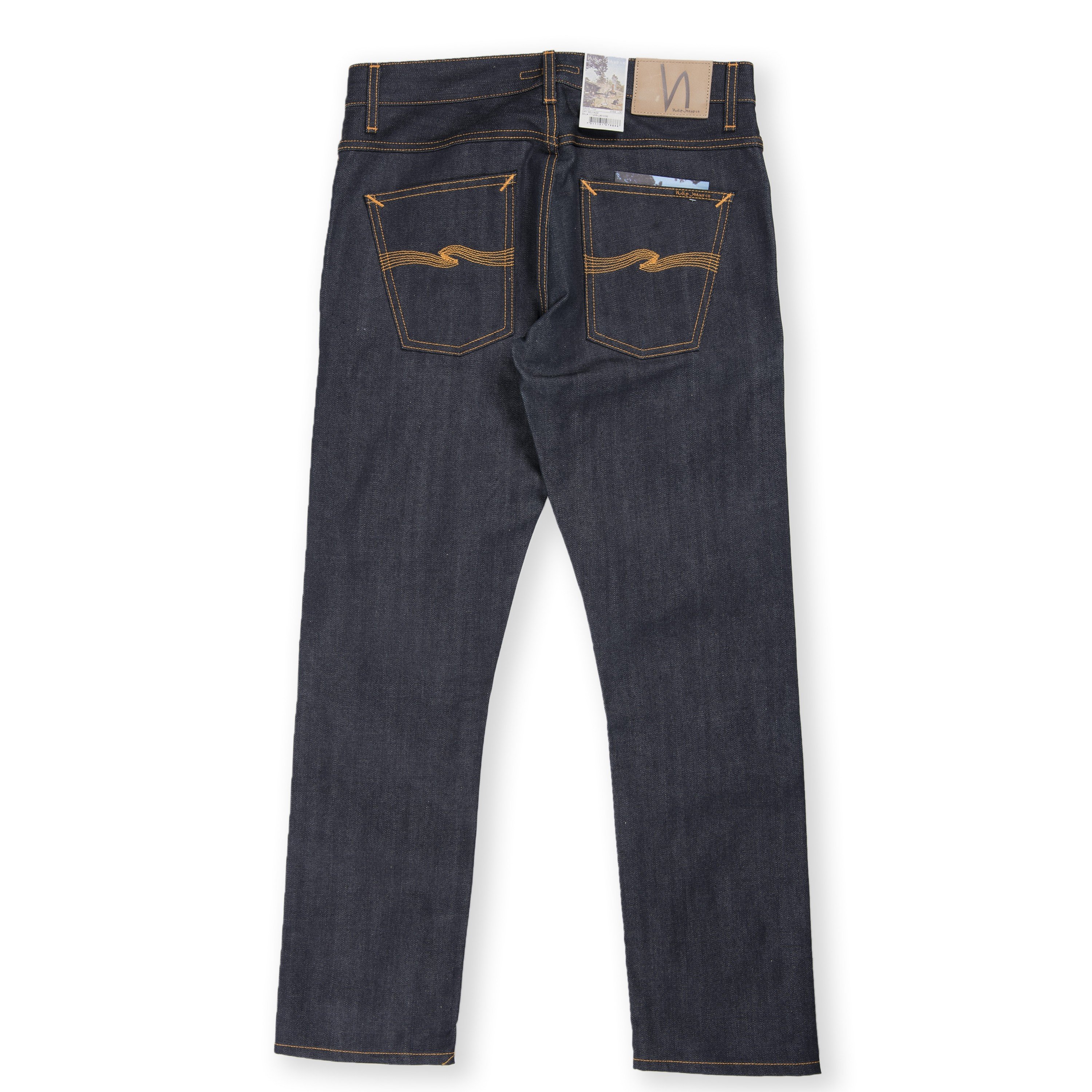 Nudie Jeans Grim Tim Denim Jeans (Dry Selvage) - Consortium.