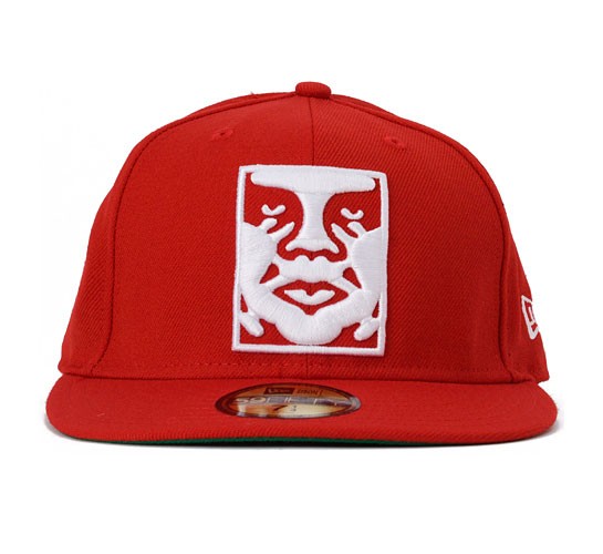 Obey Icon New Era Cap (Red) - buy online at Consortium.