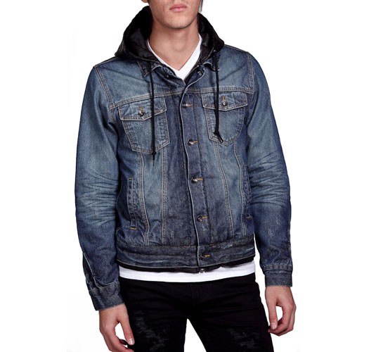 Obey Wasted Youth Jacket (Indigo) - buy Obey Wasted Youth Jacket online.