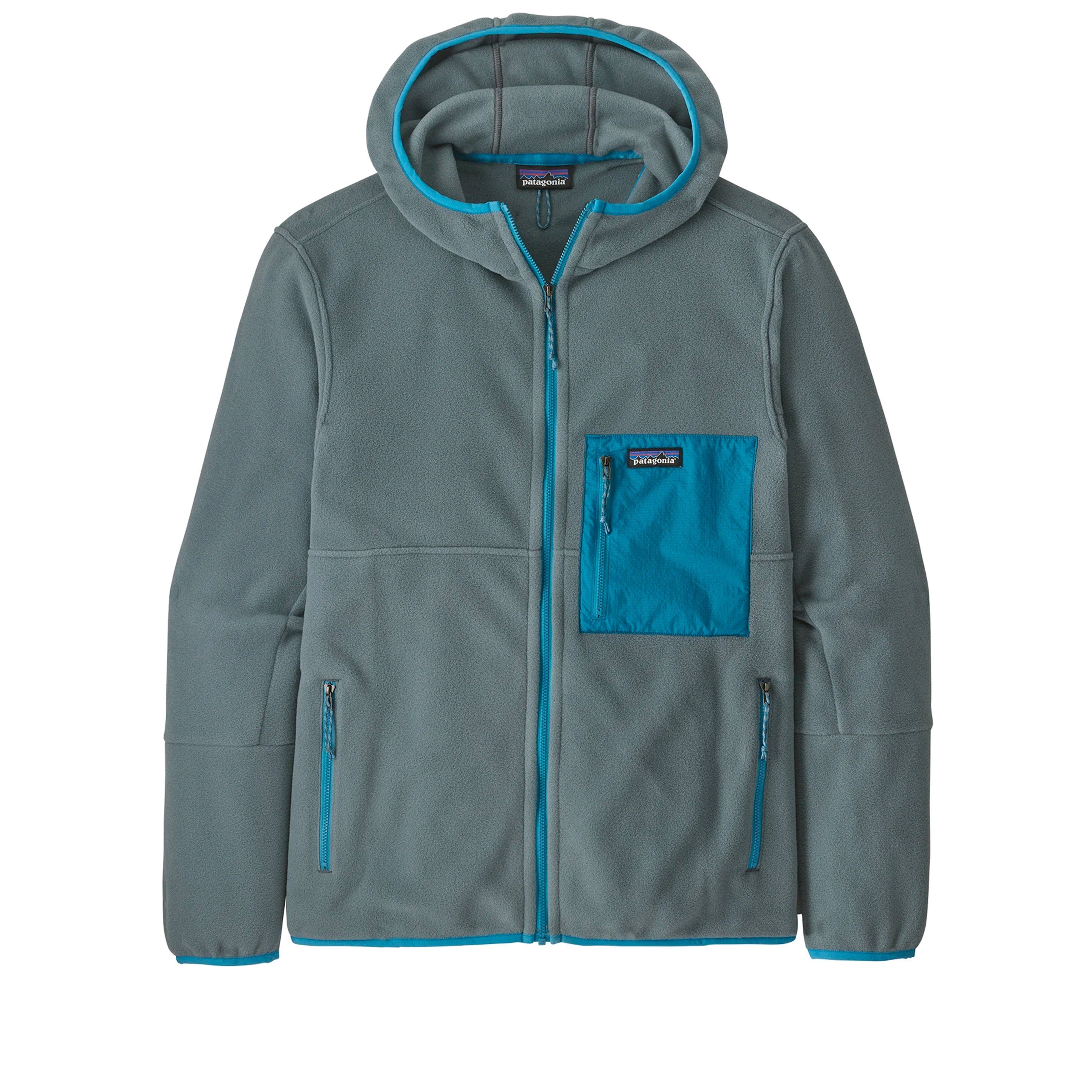 Patagonia hooded fleece discount