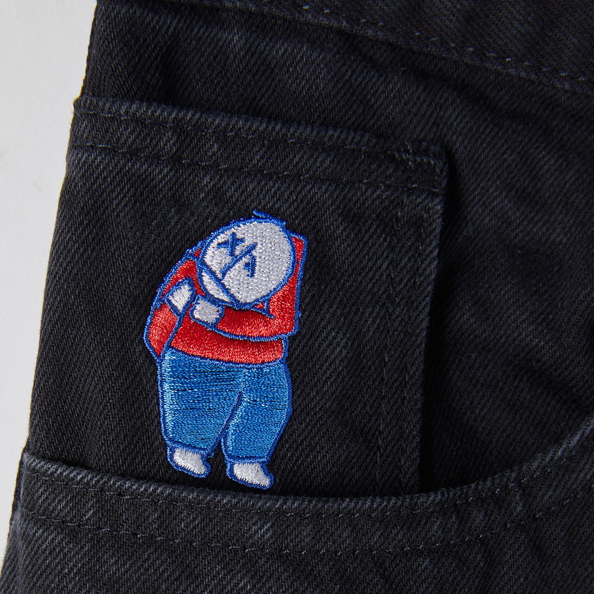 Polar Skate Co. Big Boy Denim Jeans (Pitch Black) - PSC-F20-BIGBOYJEANS