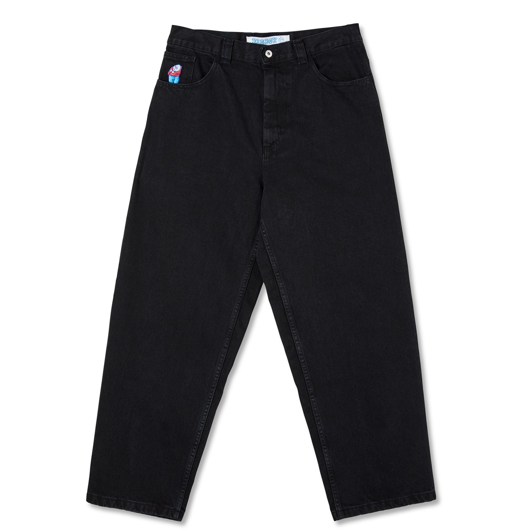 Polar Skate Co. Big Boy Denim Jeans (Pitch Black) - PSC-F20-BIGBOYJEANS