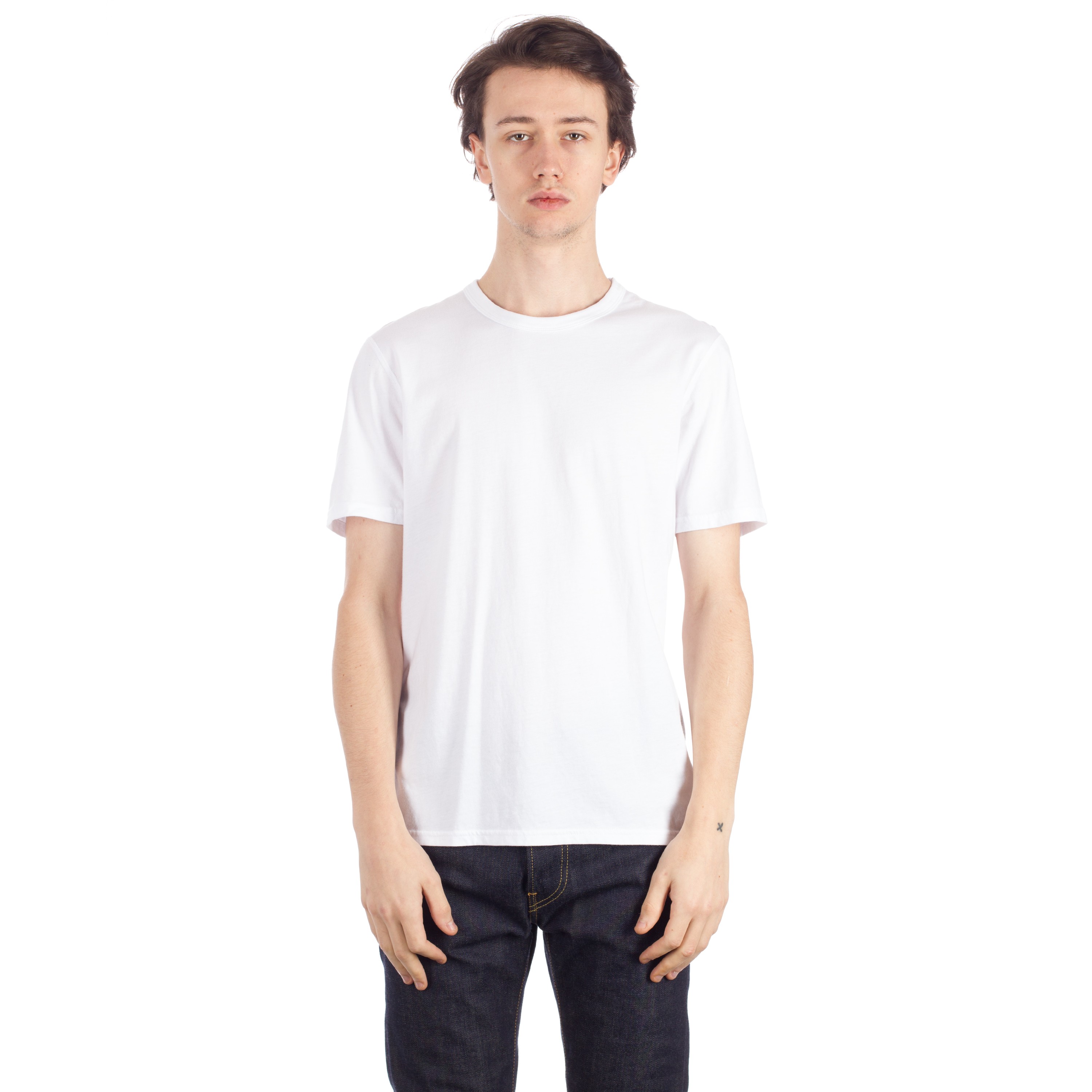 Reigning Champ Set-In T-Shirt (White) - Consortium.