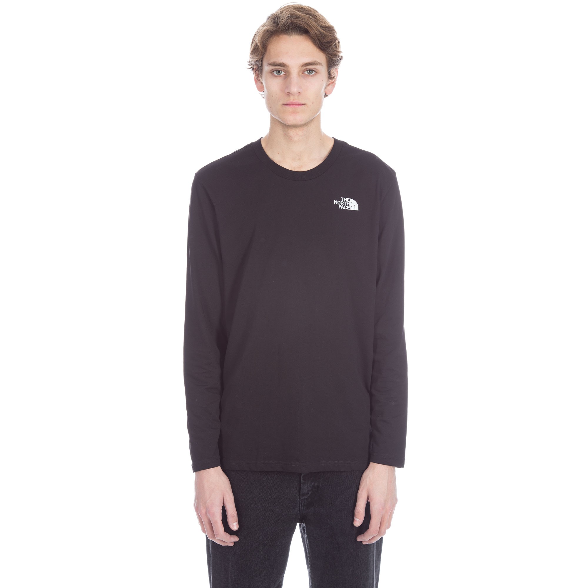 The North Face Easy Long Sleeve T-Shirt (TNF Black) - Consortium.