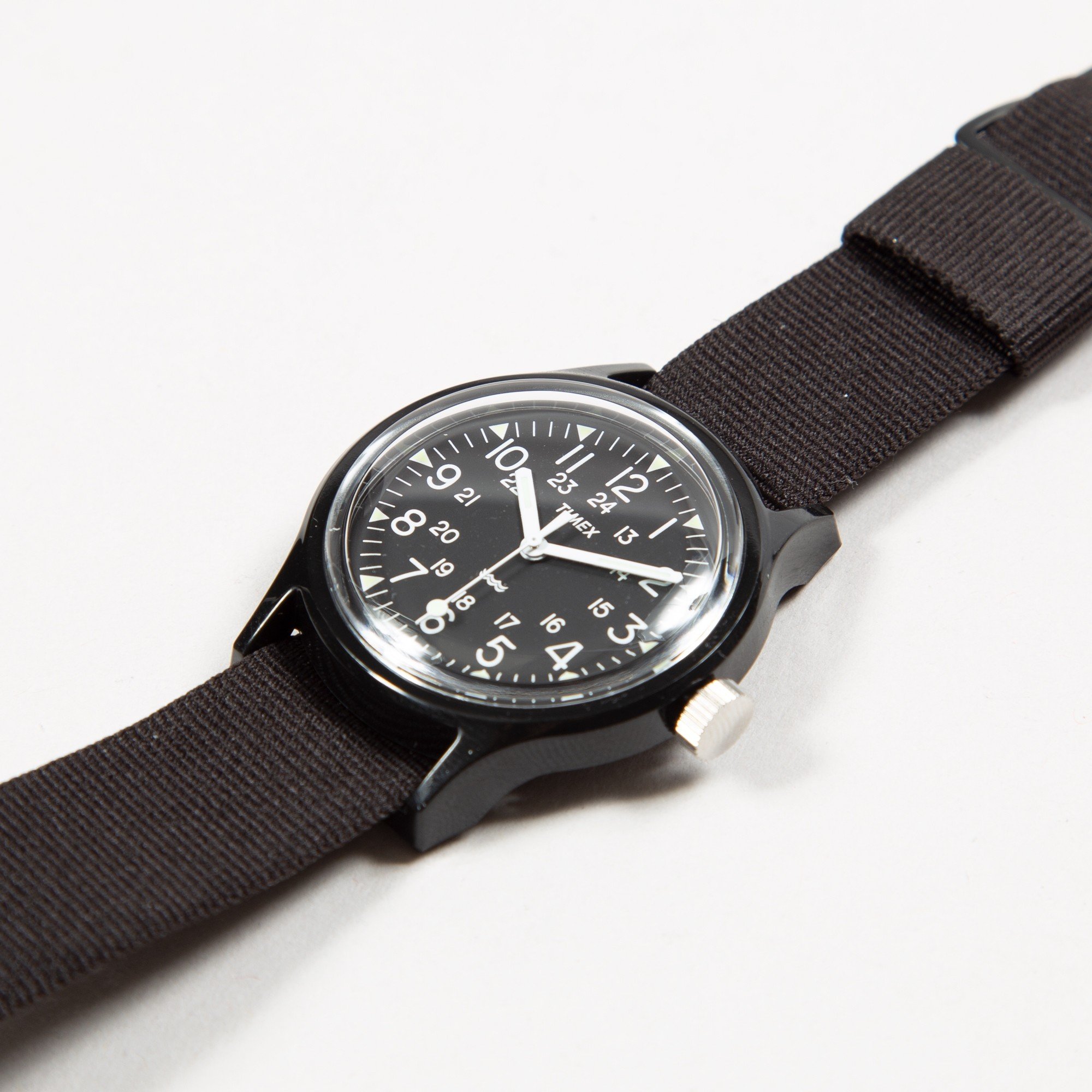 Timex Camper MK1 36mm Resin with Nylon Strap Watch (Black/Black Dial ...