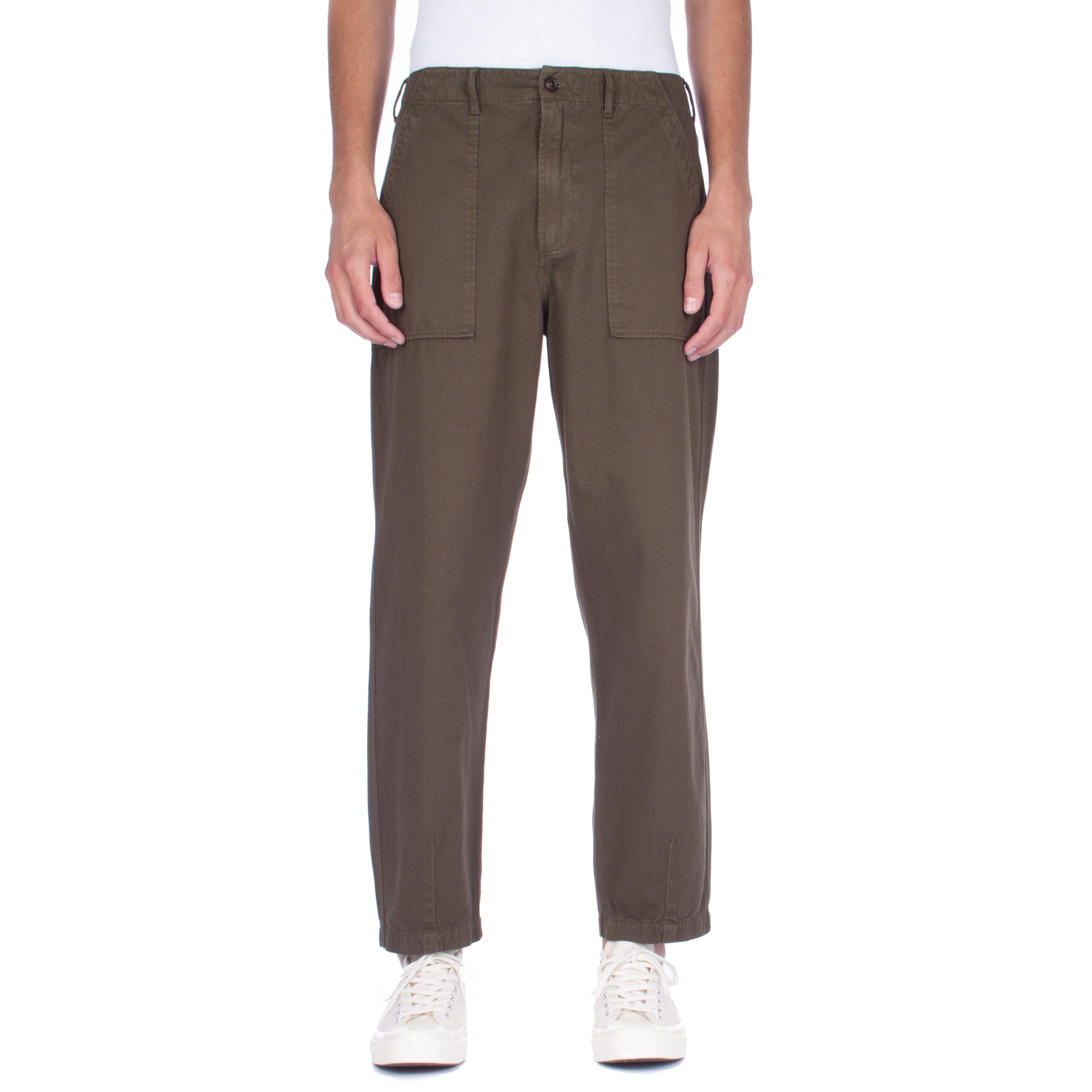 Universal Works Fatigue Pant (Military Olive Twill) Consortium.