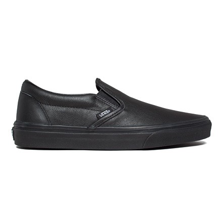 Effektiv Vær venlig bue Vans Classic Slip-On Premium Leather (Black/Mono) - Consortium.