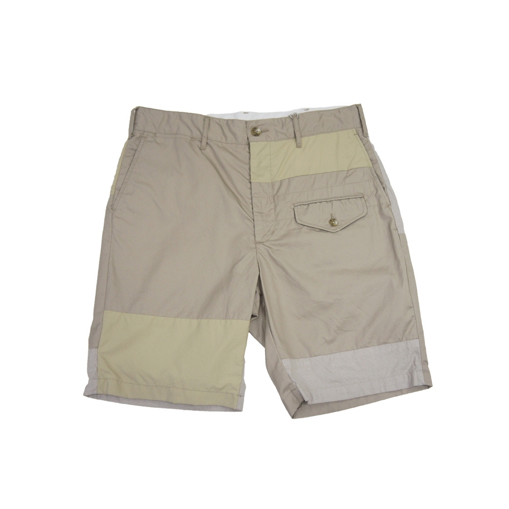 Engineered Garments Ghurka Shorts (Khaki 6.5 Oz Flat Twill)