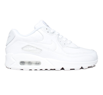 Nike Air Max 90 Leather (True White/True White)