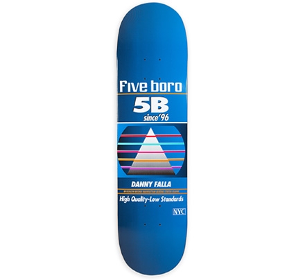 5Boro NYC VHS Danny Falla Skateboard Deck 8.125"