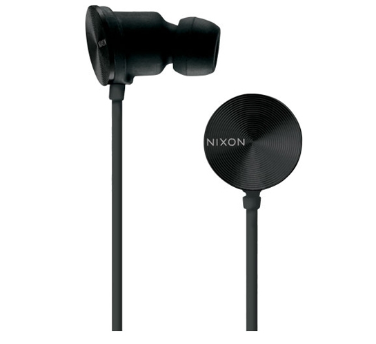 Nixon Wire 8mm Headphones (All Black)