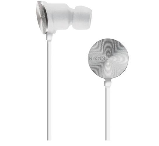 Nixon Wire 8mm Headphones (White)