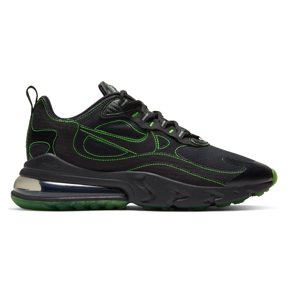 Nike Air Max 270 React SP (Black/Black-Electric Green)