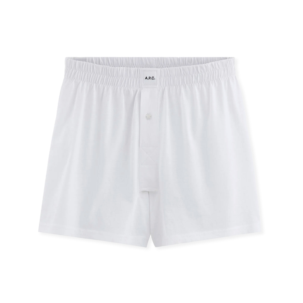 A.P.C. Cabourg Boxer Shorts (White)